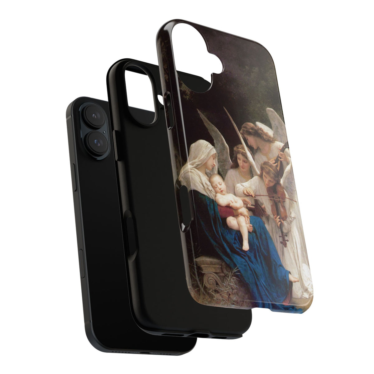 The Virgin of the angels by William-Adolphe Bouguereau - iPhone Tough Case