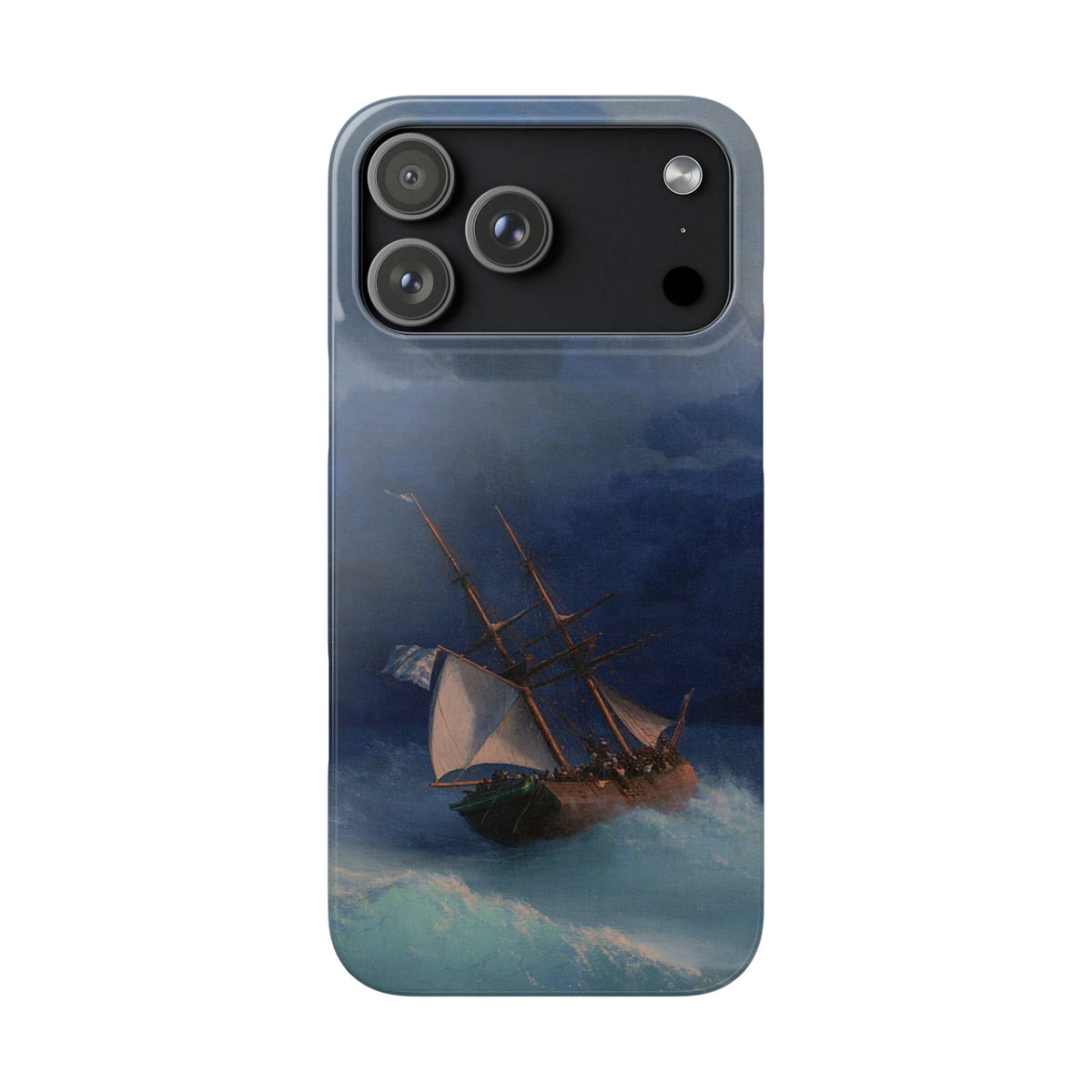 Along the Coast by Ivan Aivazovsky - iPhone Slim Case