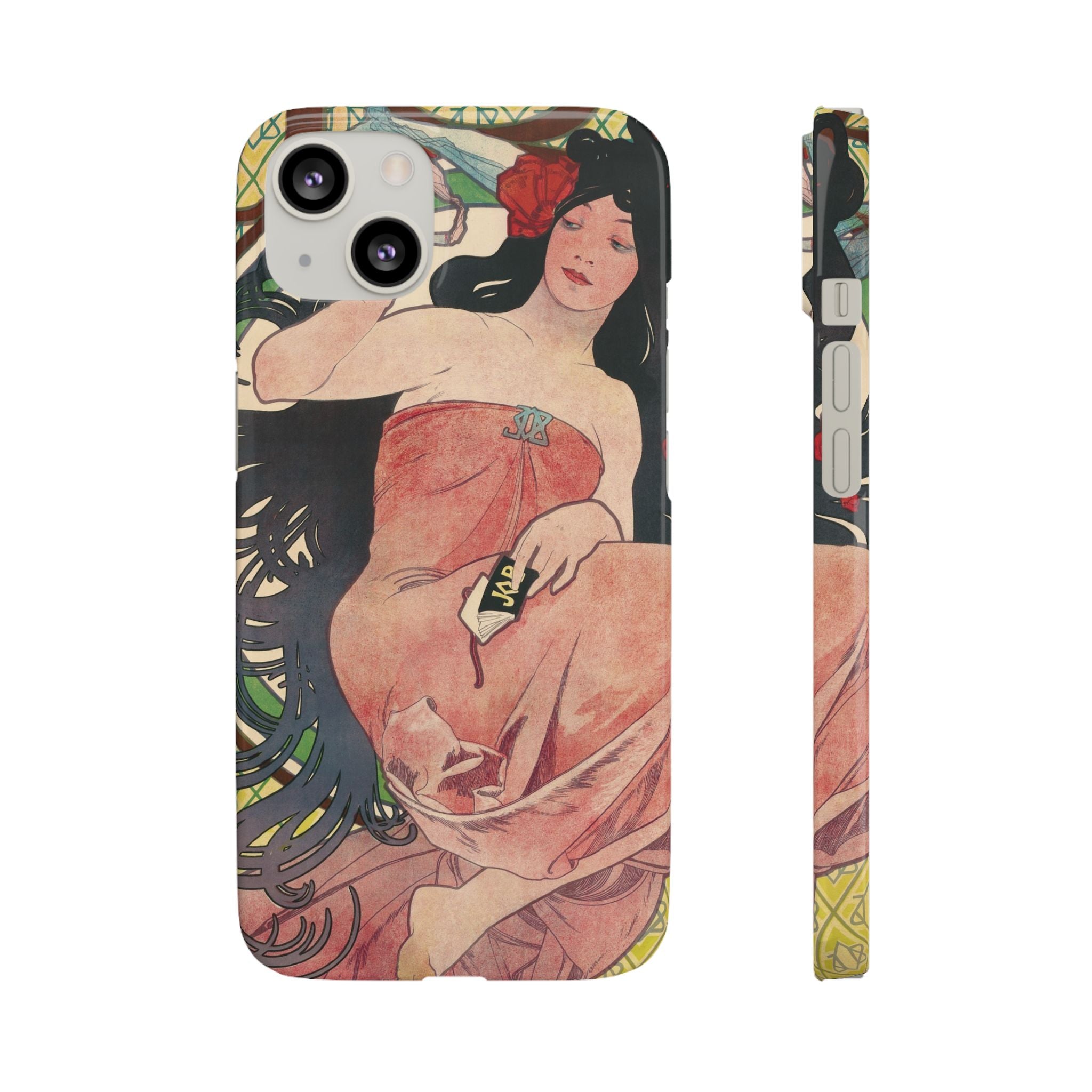 JOB by Alphonse Mucha - iPhone Slim Case