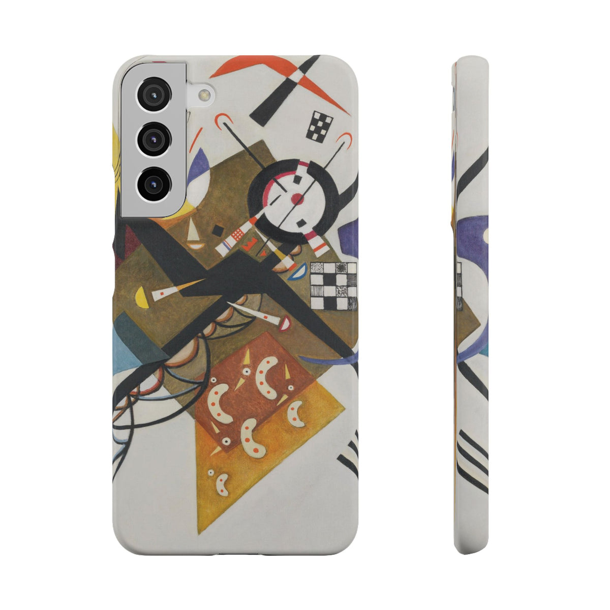 On White II by Vasily Kandinsky - Samsung Slim Case