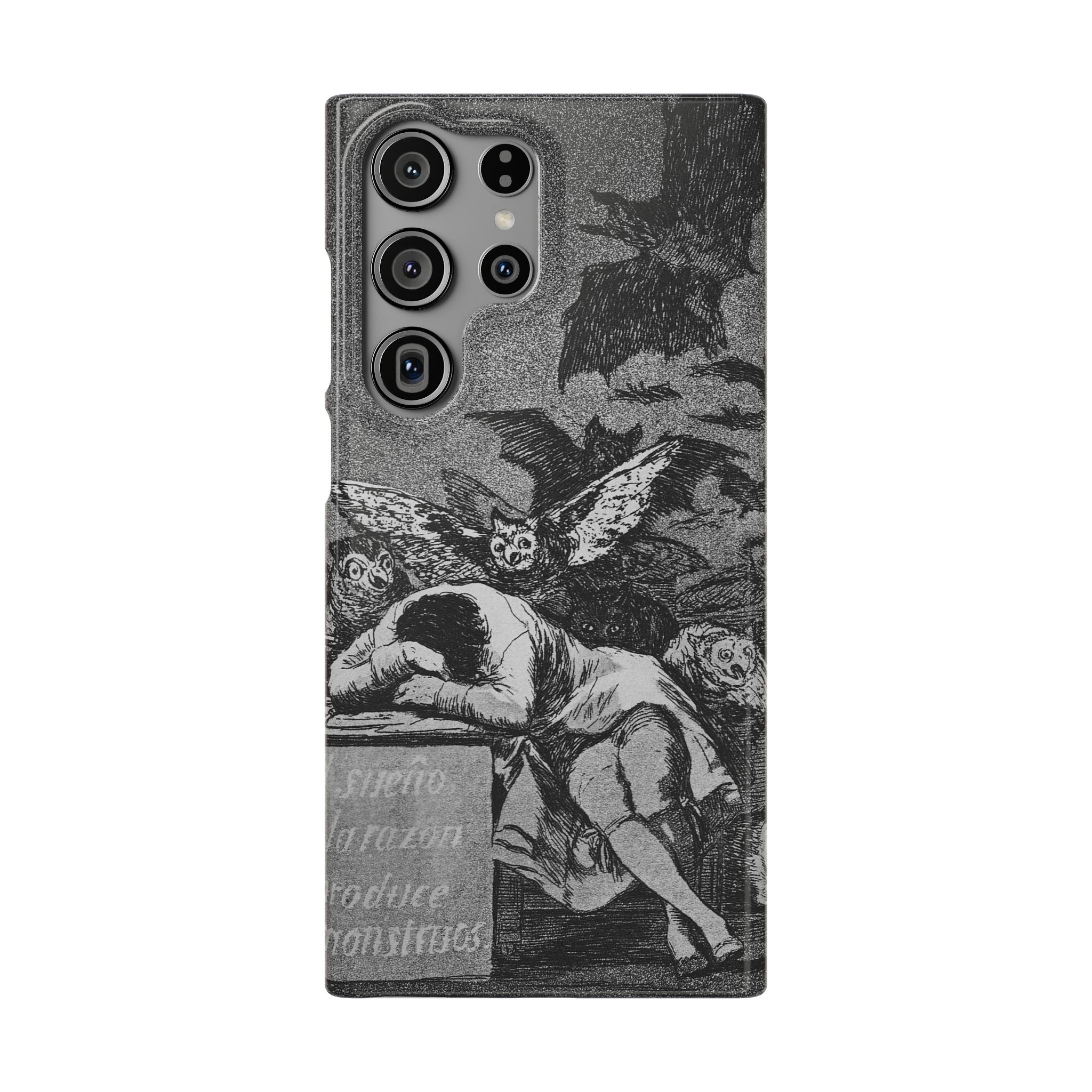 The Sleep of Reason Produces Monsters by Francisco Goya - Samsung Slim Case