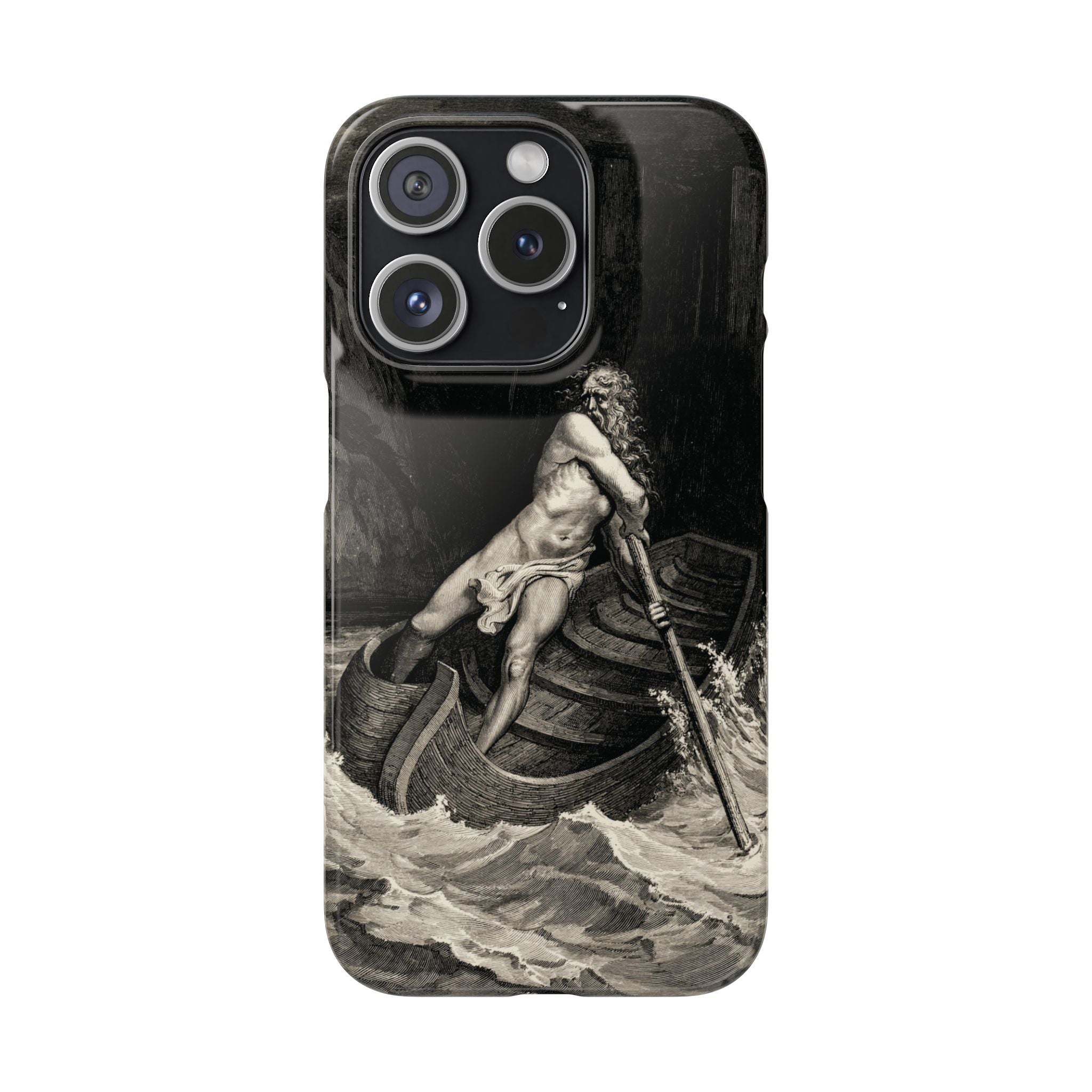 Canto III - Charon by Gustave Doré - iPhone Slim Case