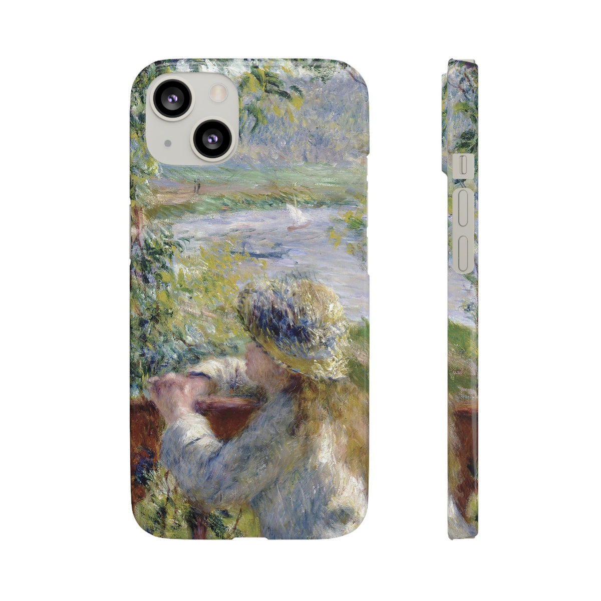 By the Water by Pierre Auguste Renoir - iPhone Slim Case