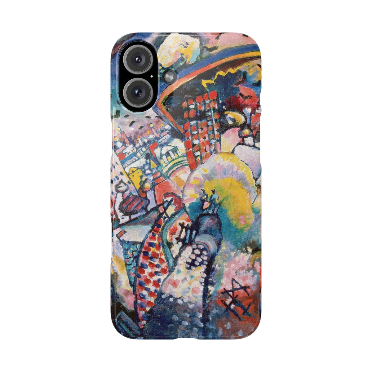 Moscow, Red Square by Vasily Kandinsky - iPhone Slim Case