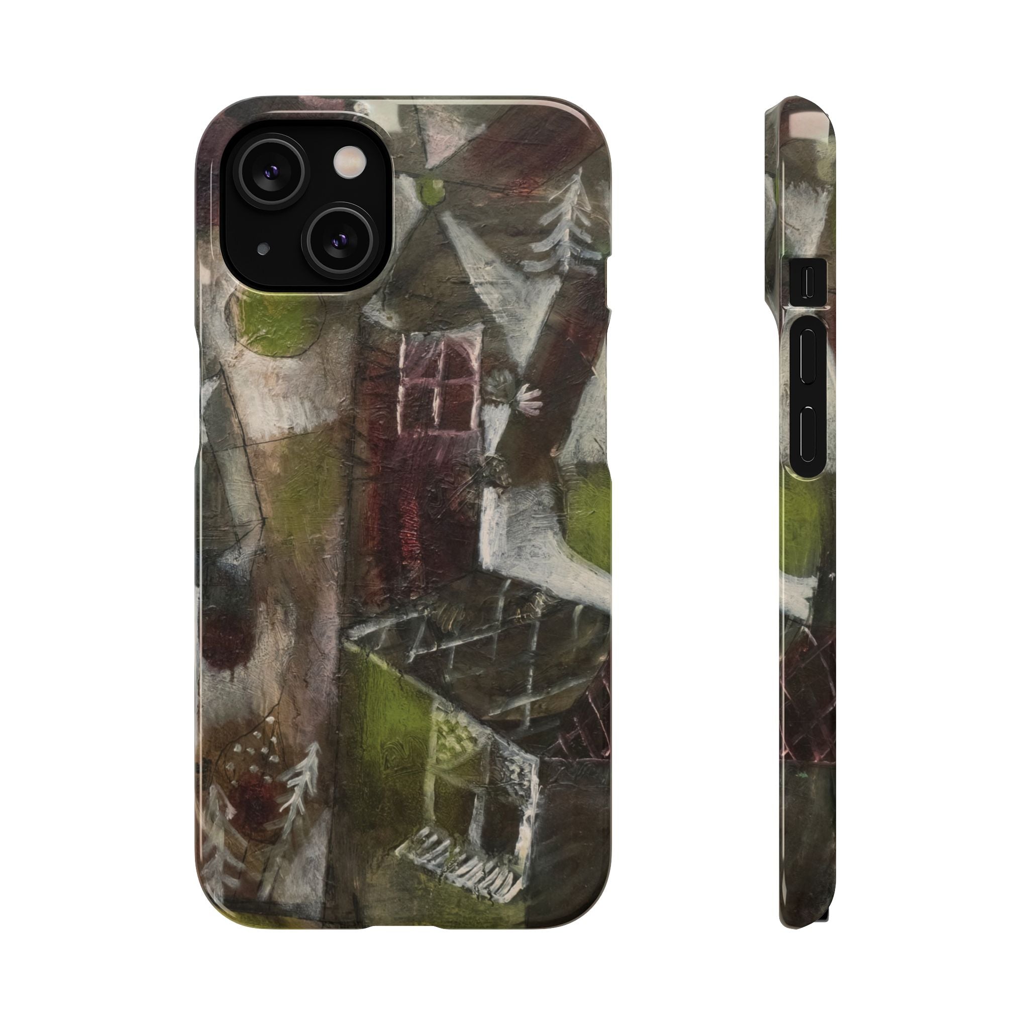 Swamp Legend by Paul Klee - iPhone Slim Case
