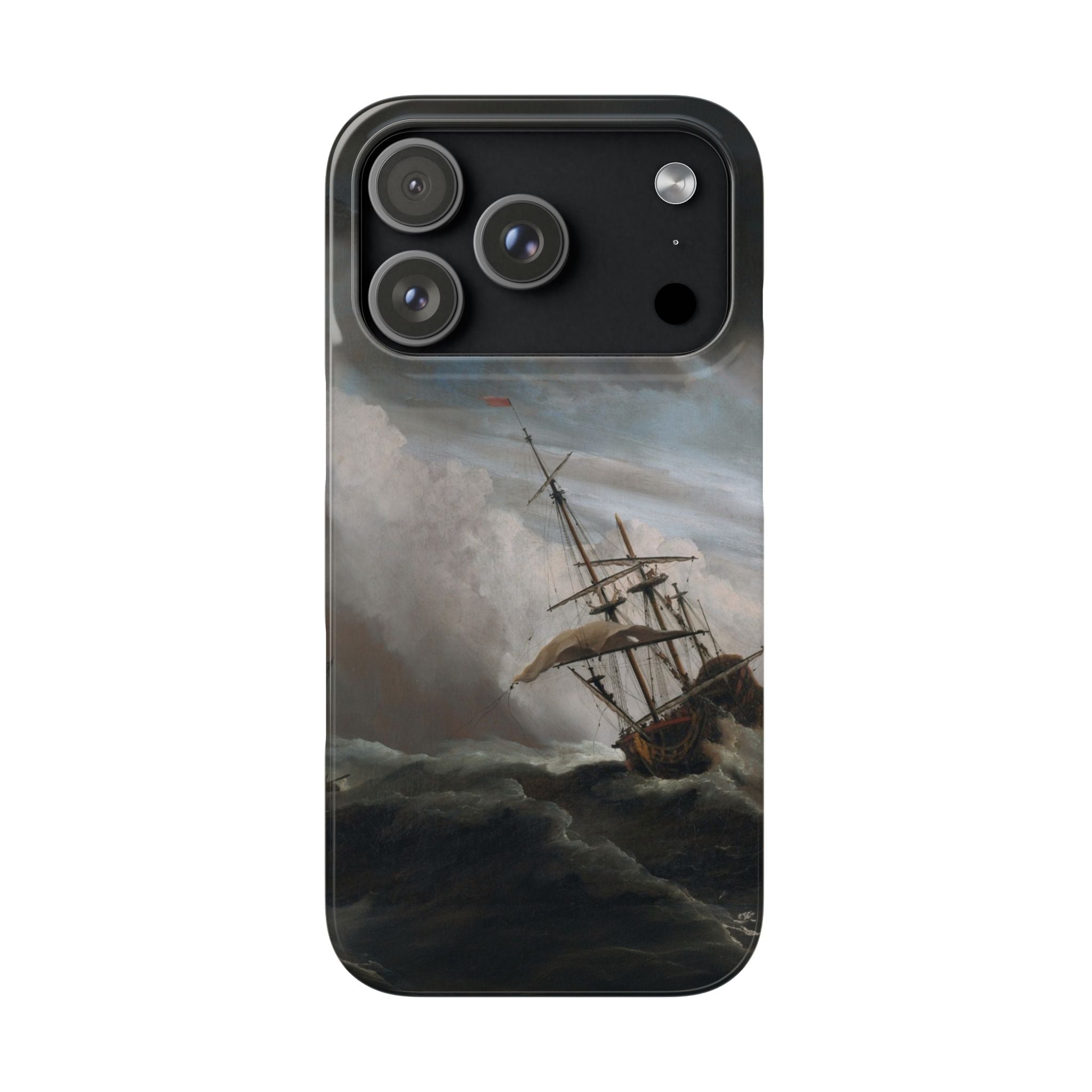 The Gust by Willem van de Velde - iPhone Slim Case