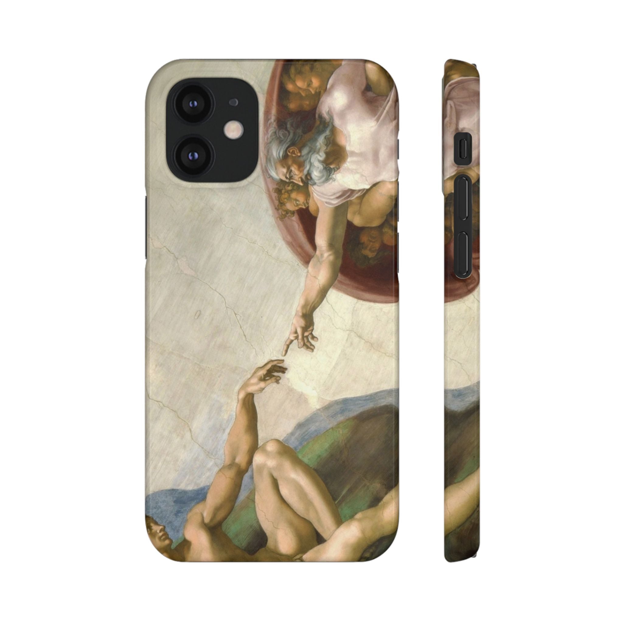 Creation of Adam by Michelangelo - iPhone Slim Case