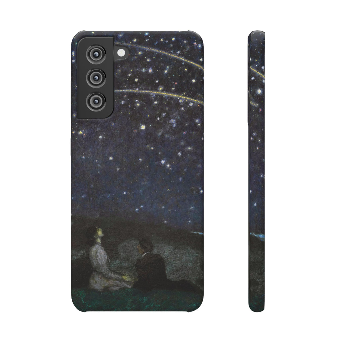 Falling Stars by Franz von Stuck - Samsung Slim Case