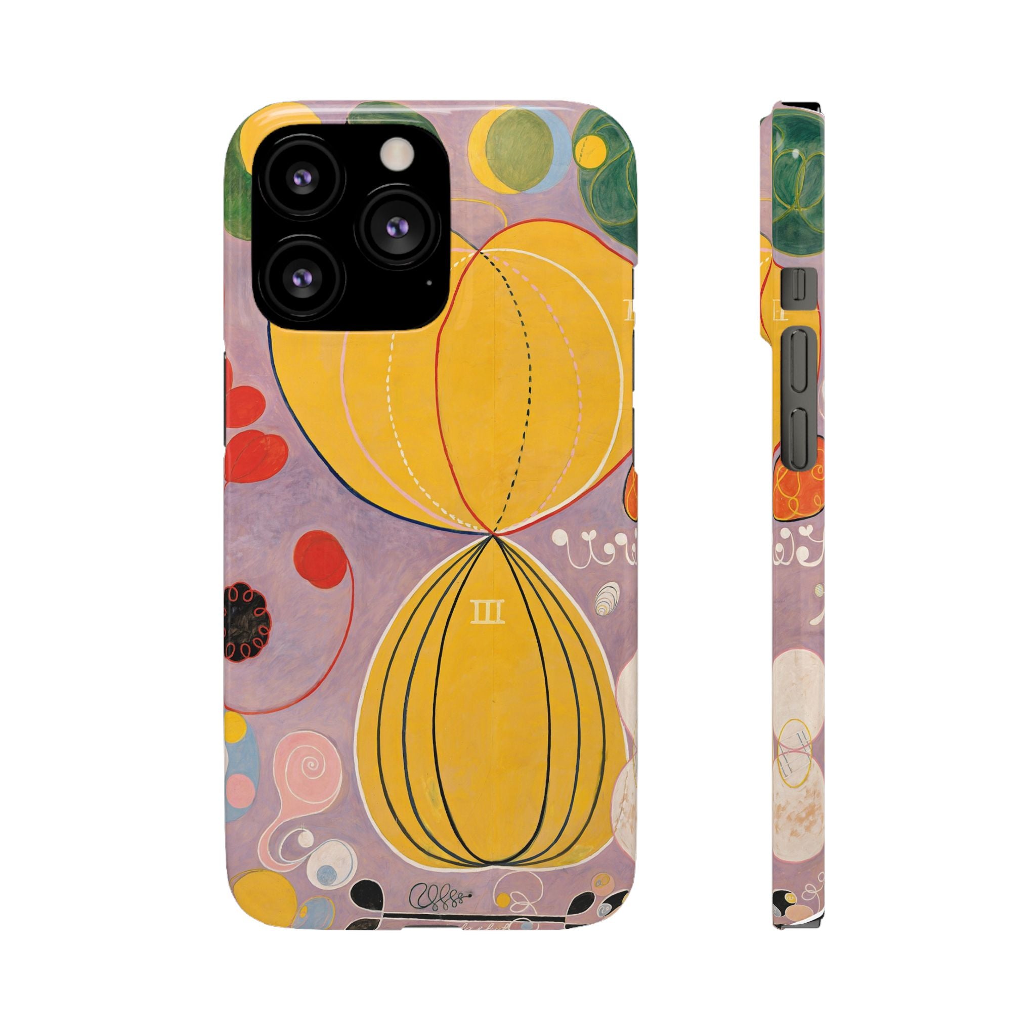 The Ten Largest No. 7, Adulthood by Hilma af Klint - iPhone Slim Case