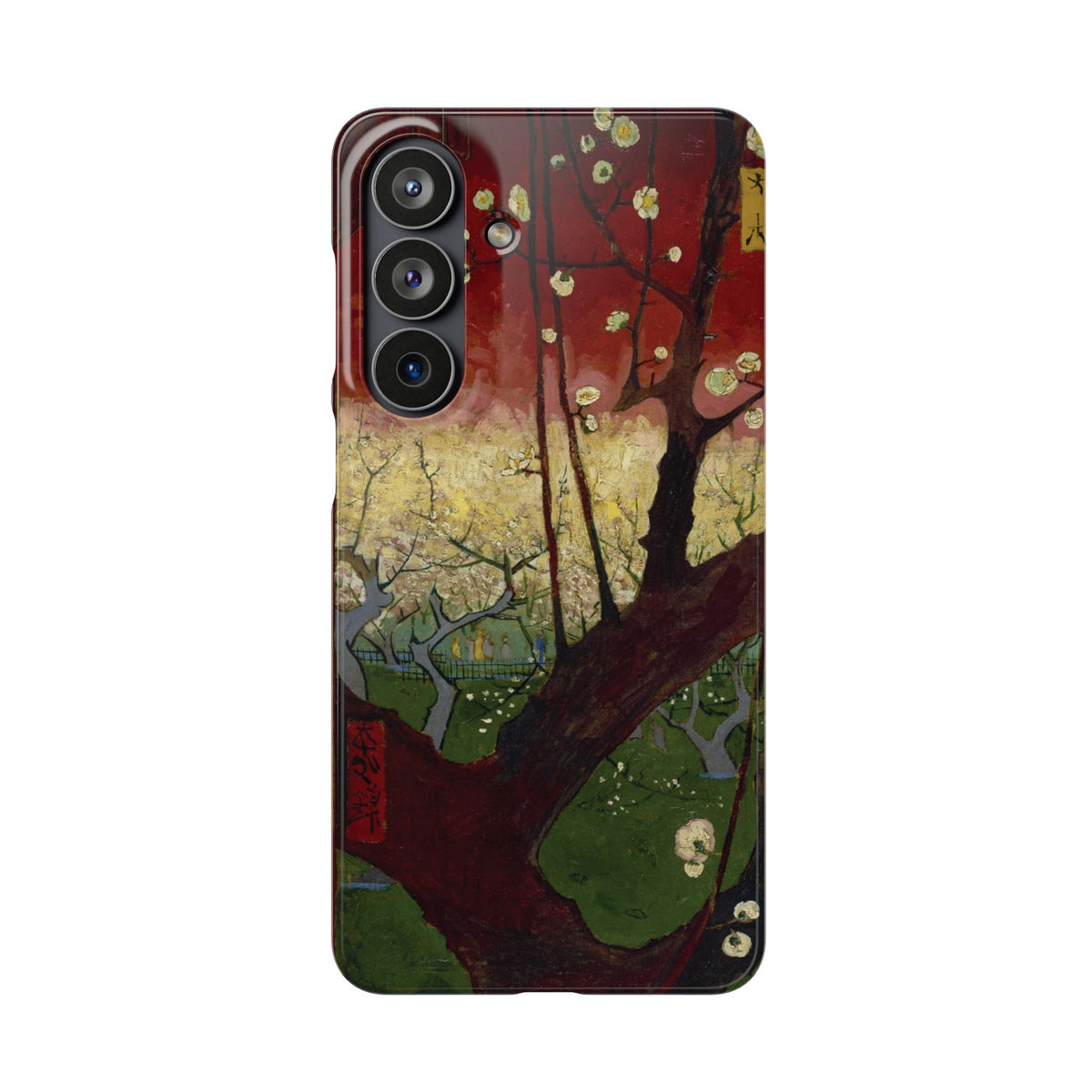 Flowering Plum Tree after Hiroshige by Vincent van Gogh - Samsung Slim Case