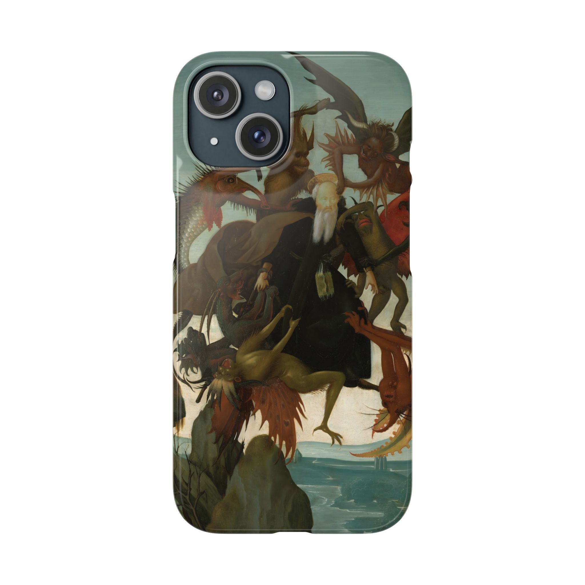 The Torment of Saint Anthony by Michelangelo Buonarroti - iPhone Slim Case