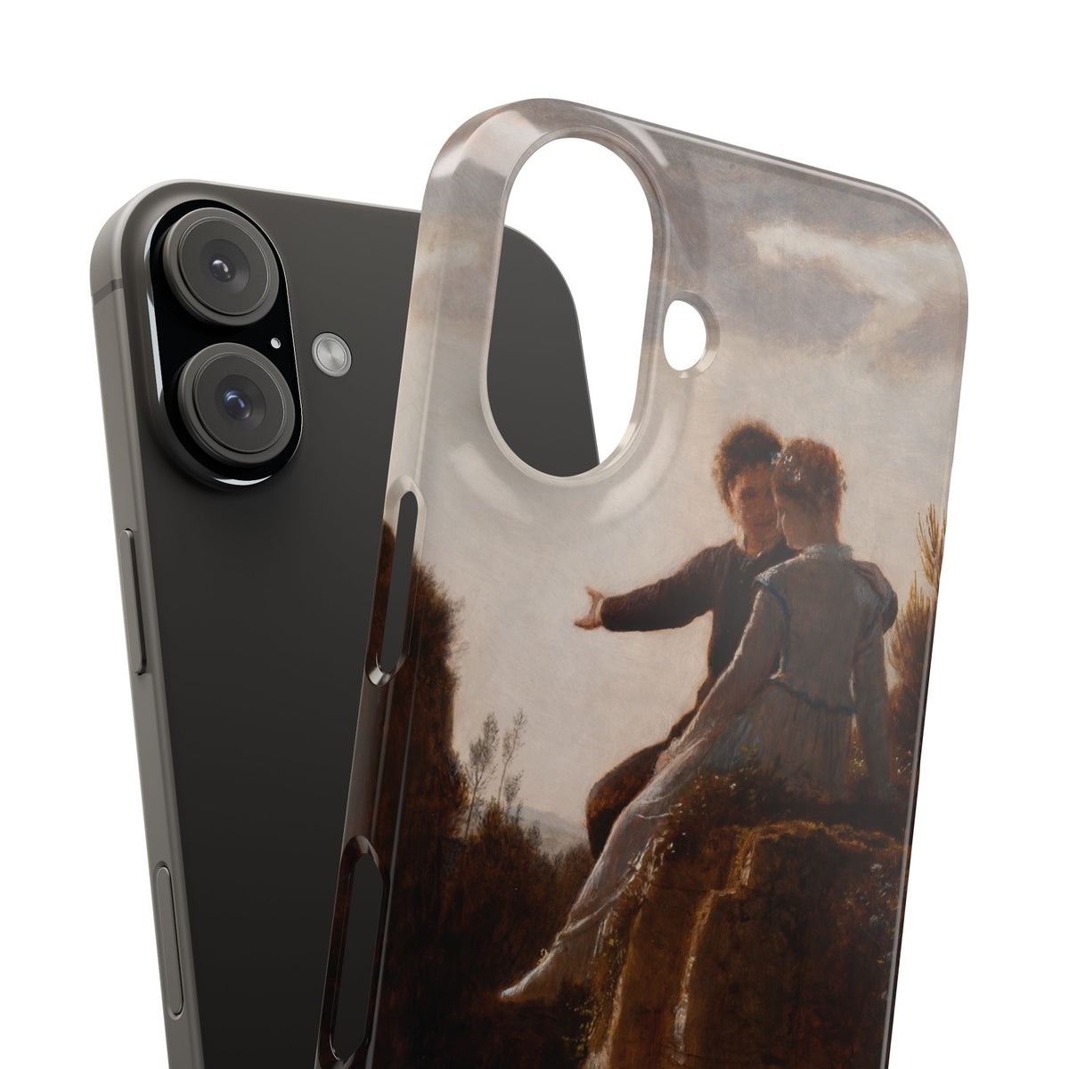 The Honeymoon by Arnold Böcklin - iPhone Slim Case