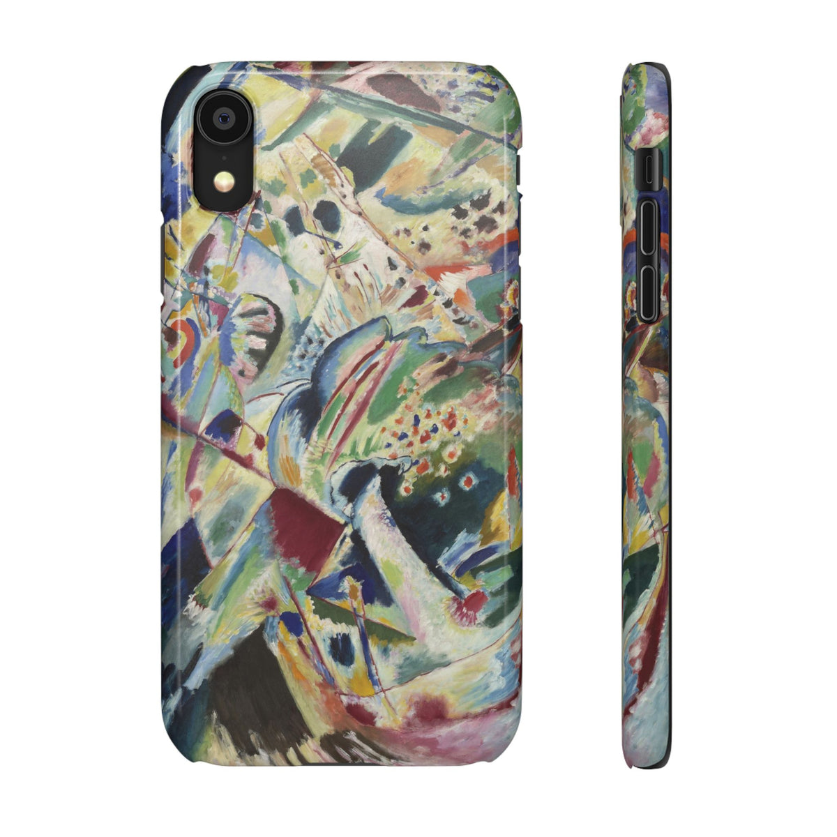 Panel for Edwin R. Campbell No. 4 by Vasily Kandinsky - iPhone Slim Case