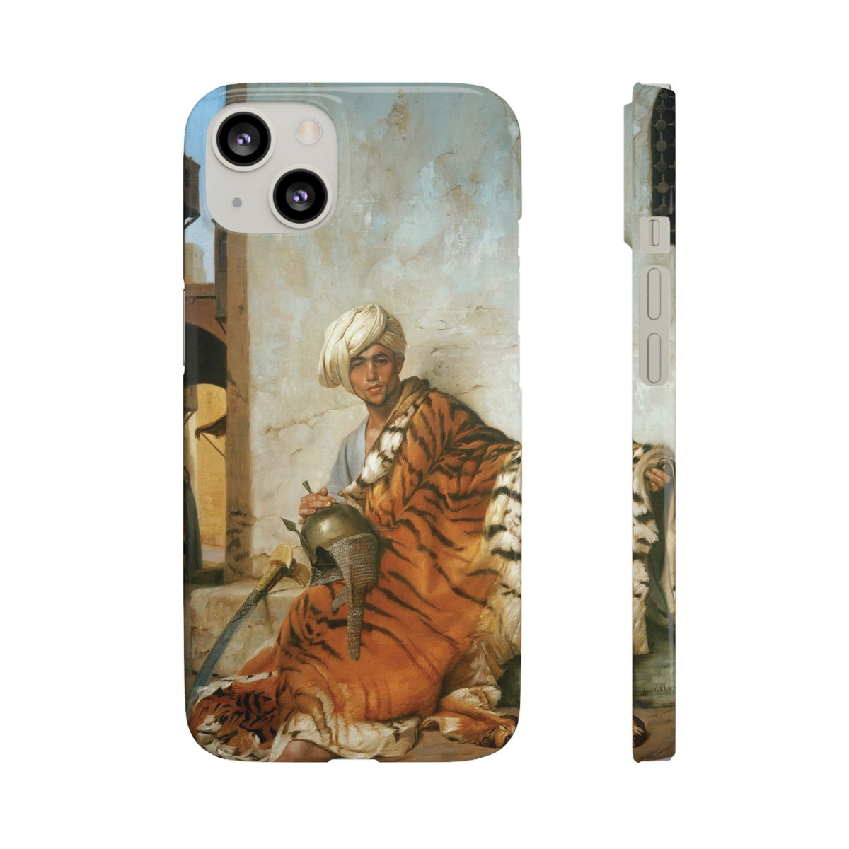 The Pelt Merchant Cairo by Jean-Leon Gerome - iPhone Slim Case