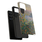 Blumenbeete bei Vétheuil von Claude Monet - Samsung Tough Case