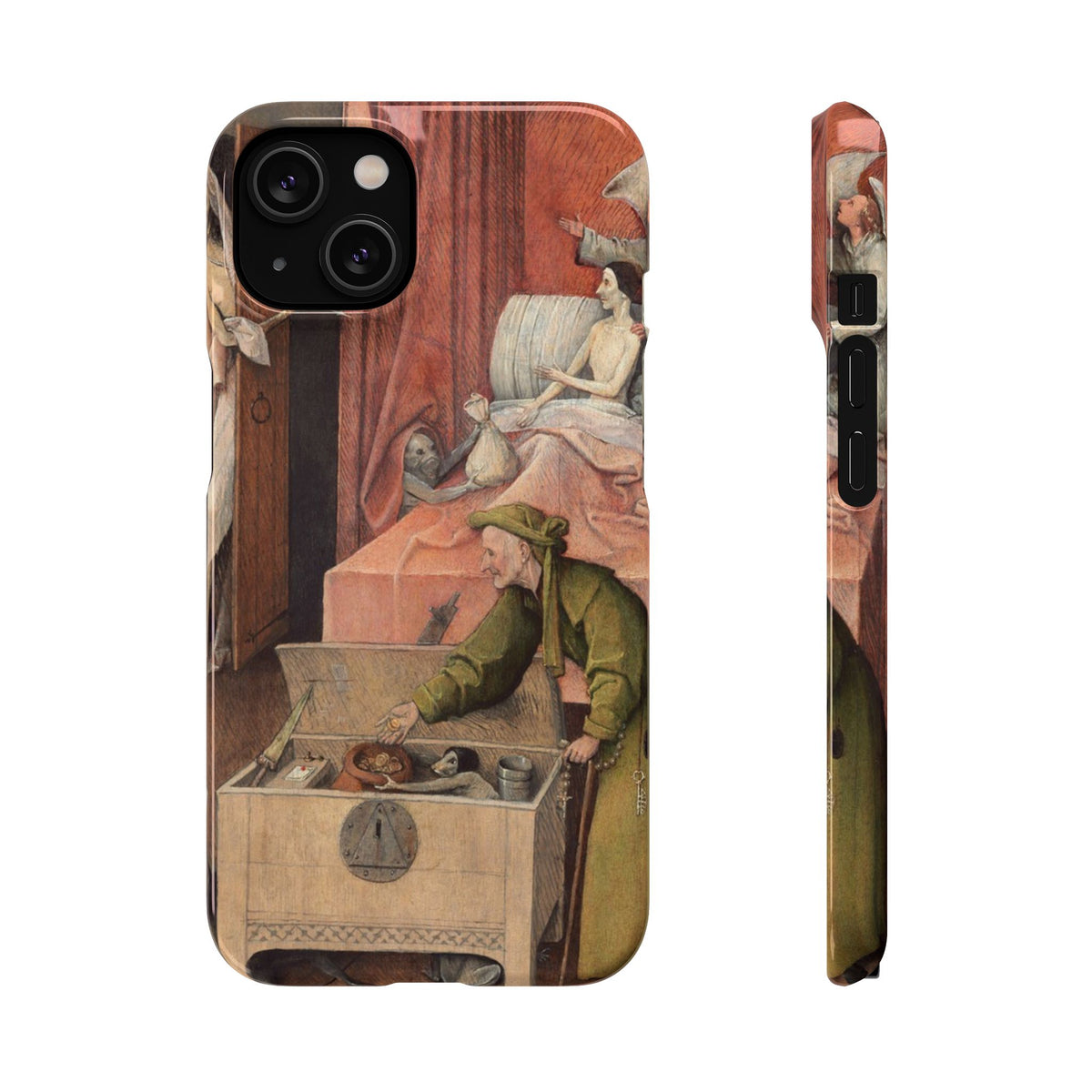 The Death of the Miser by Hieronymus Bosch - iPhone Slim Case