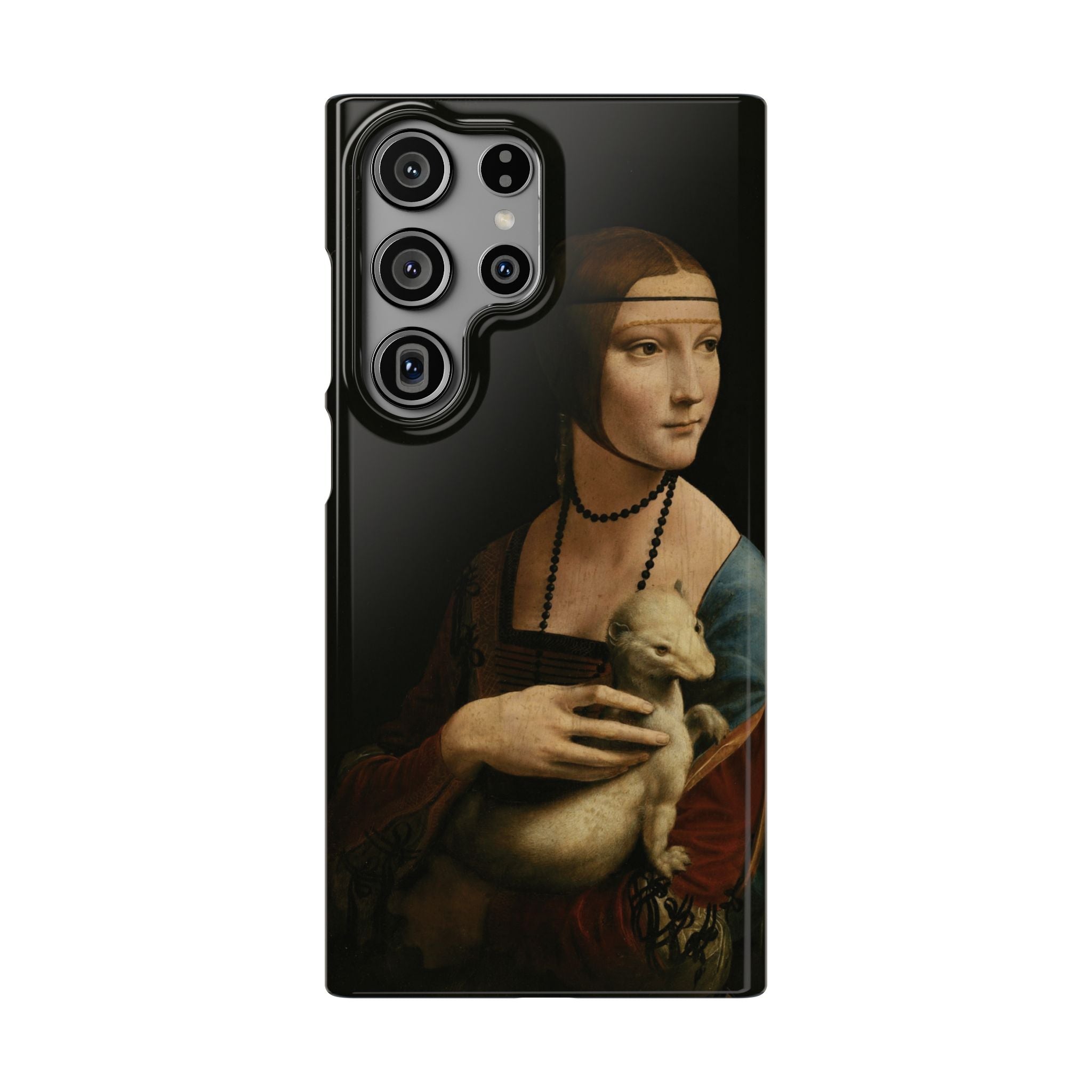 Lady with an Ermine by Leonardo da Vinci - Samsung Slim Case