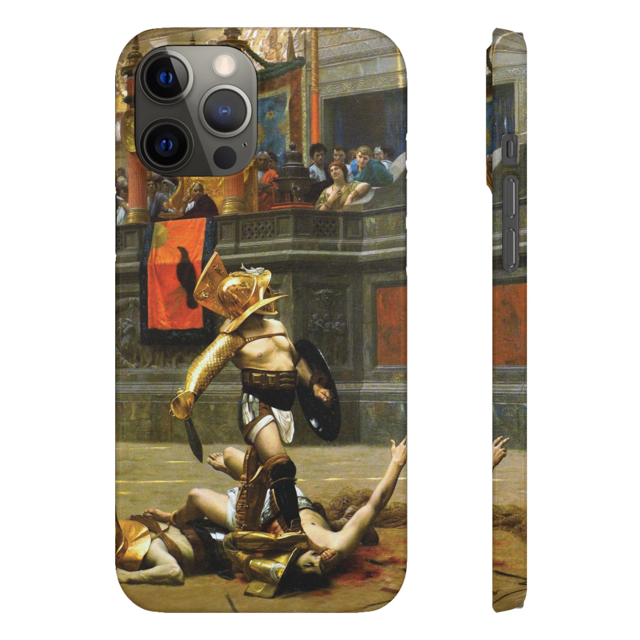 Pollice Verso by Jean Leon Gerome - iPhone Slim Case