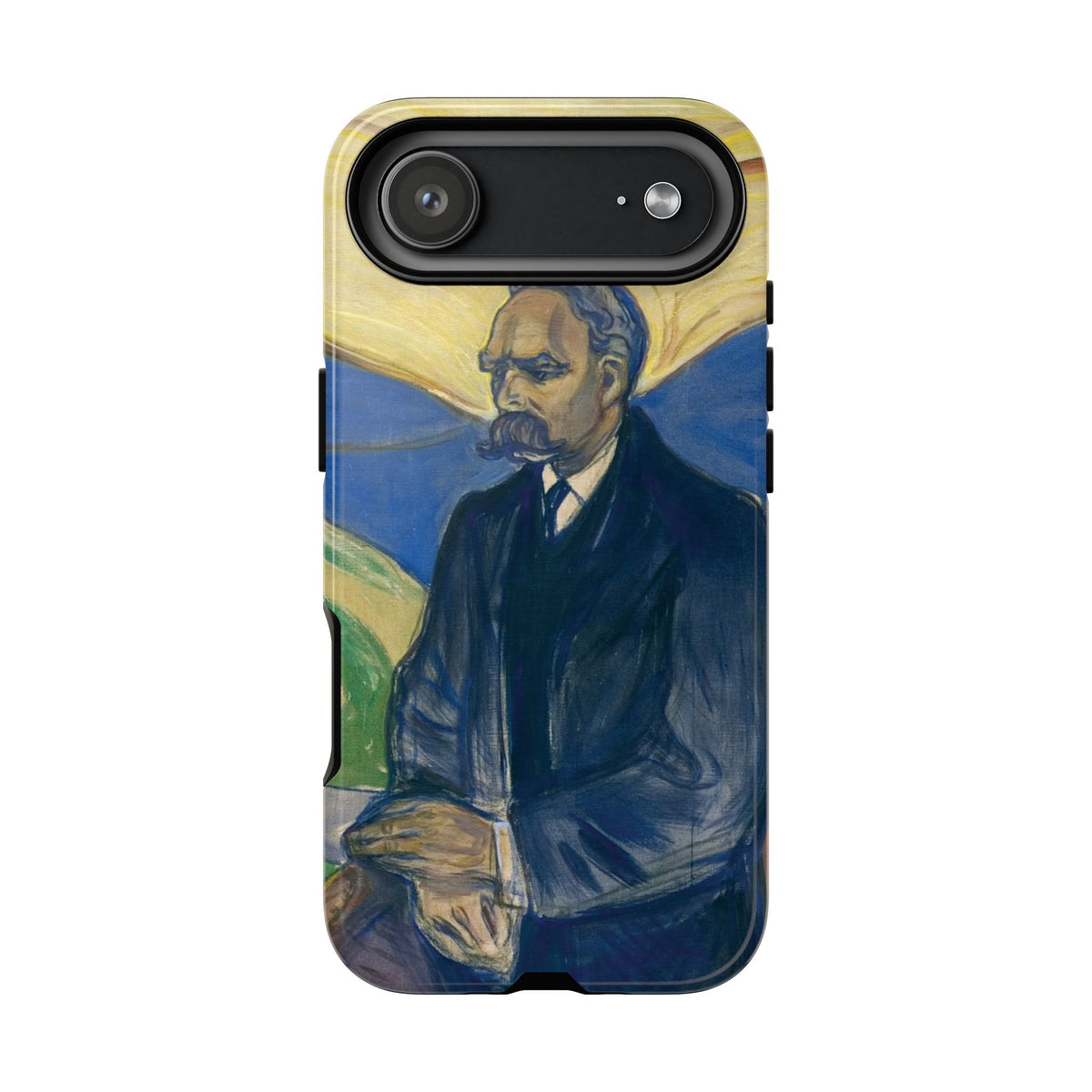 Portrait of Friedrich Nietzsche by Edvard Munch - iPhone Tough Case