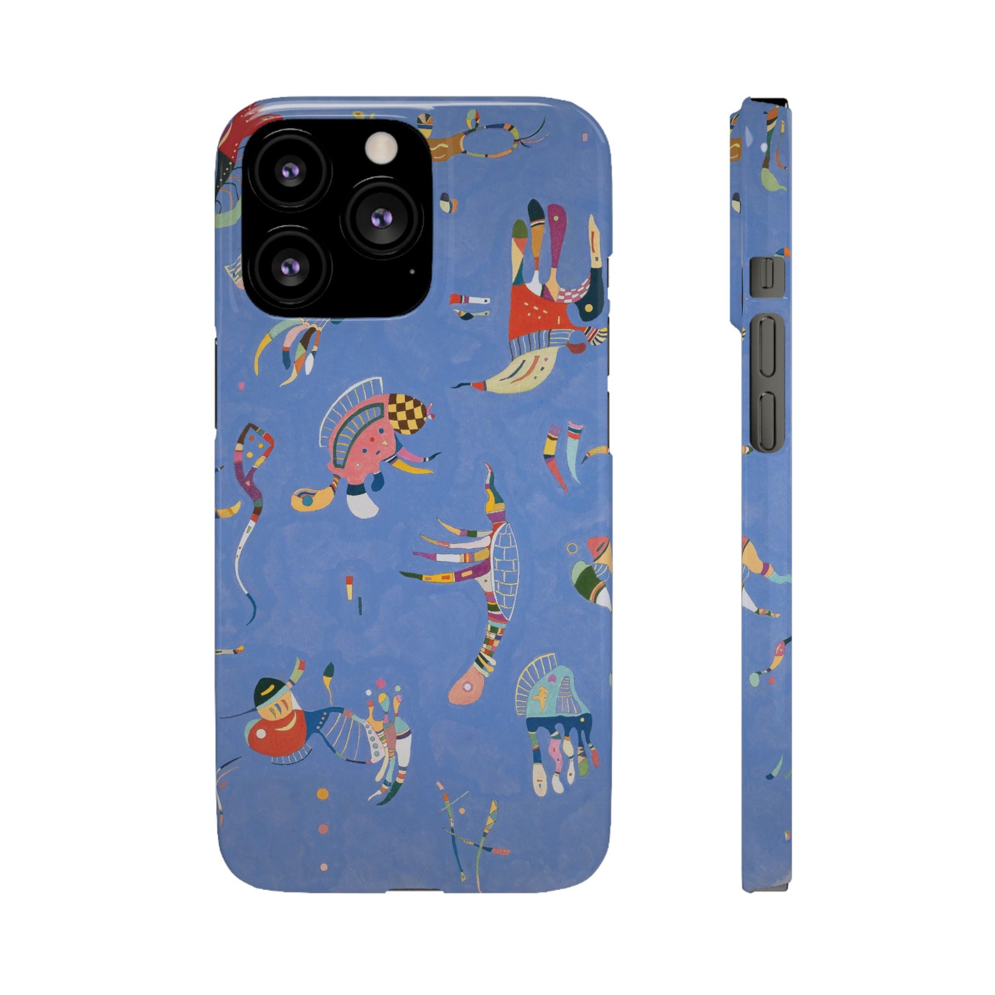 Sky Blue by Vasily Kandinsky - iPhone Slim Case