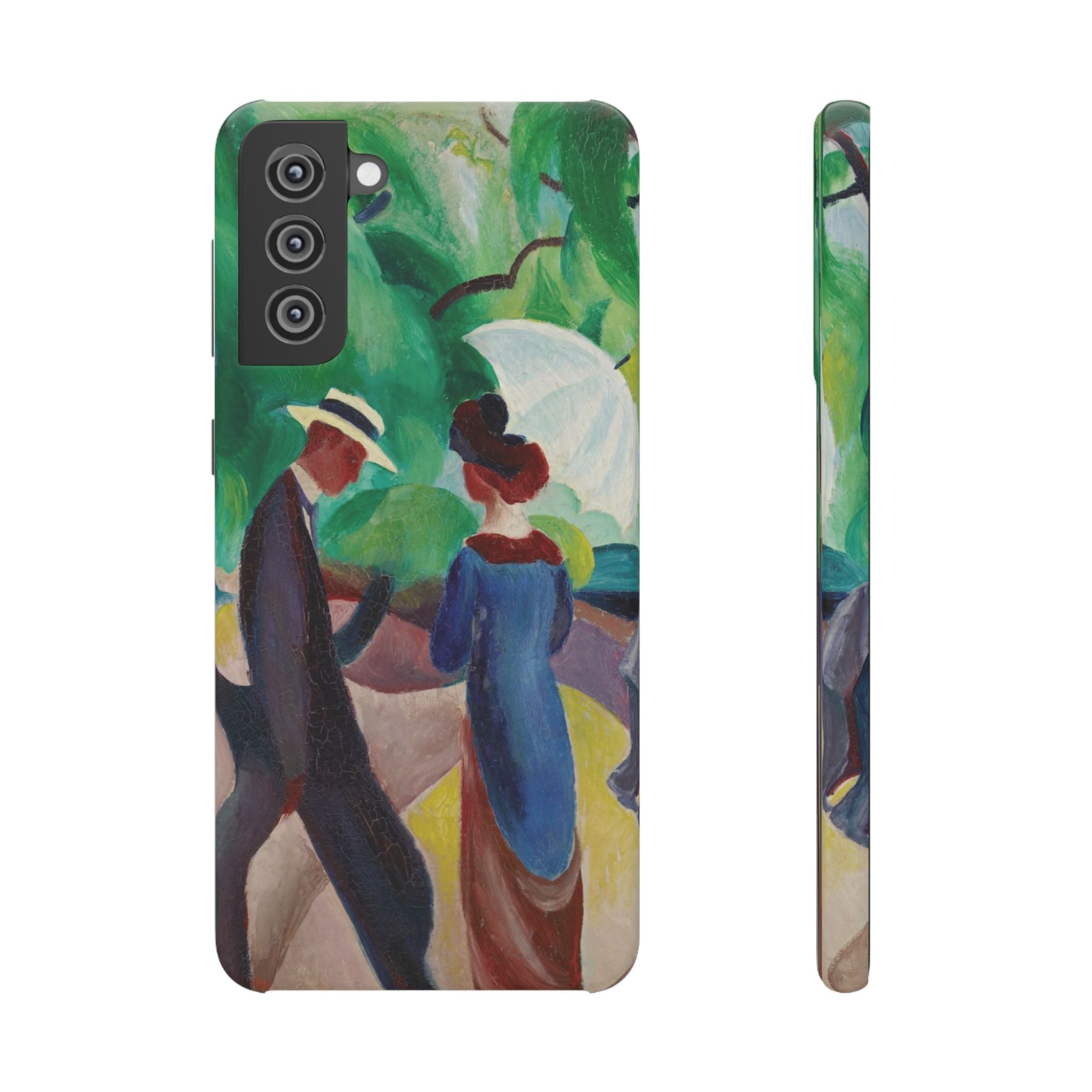 Promenade by August Macke - Samsung Slim Case