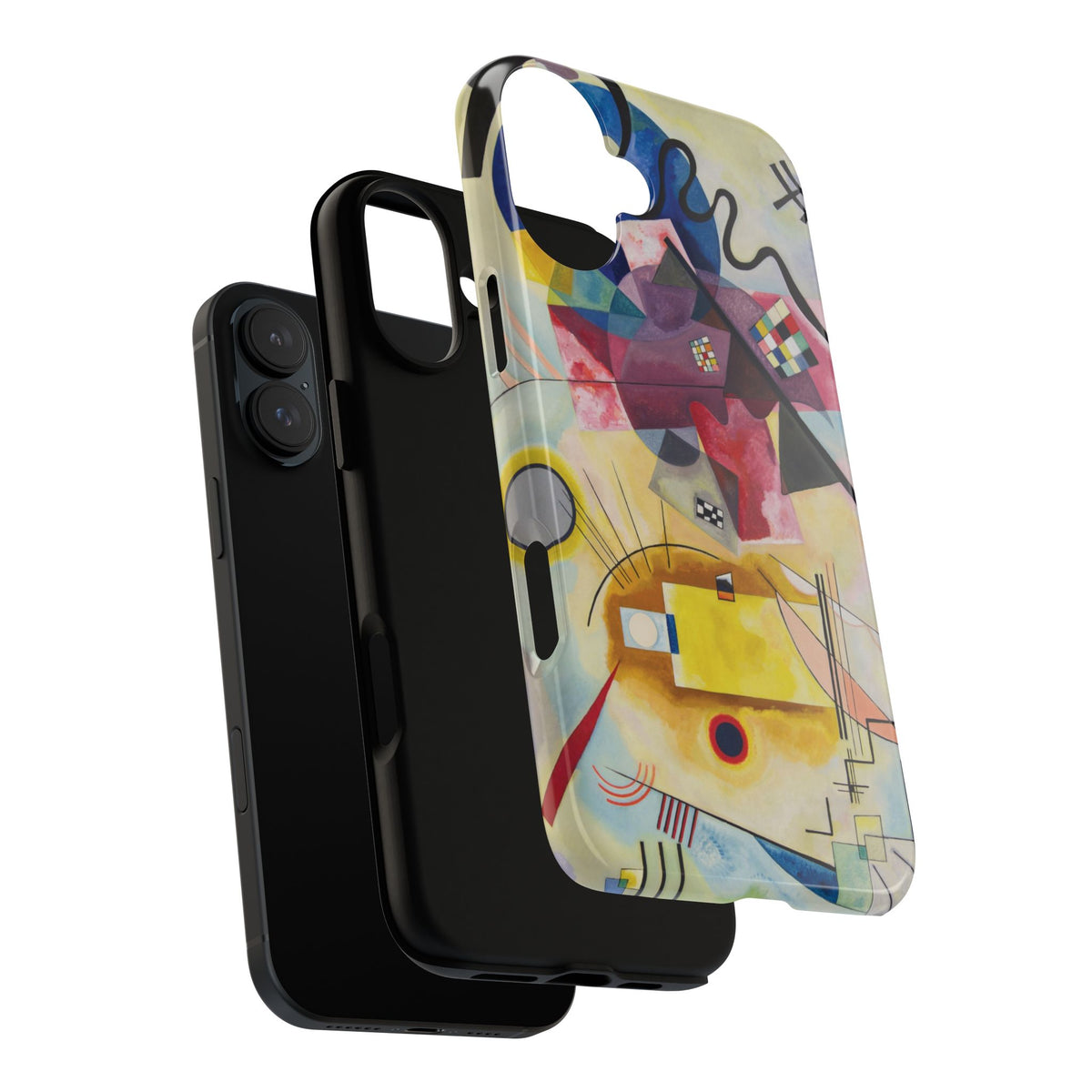 Yellow-Red-Blue by Vasily Kandinsky - iPhone Tough Case