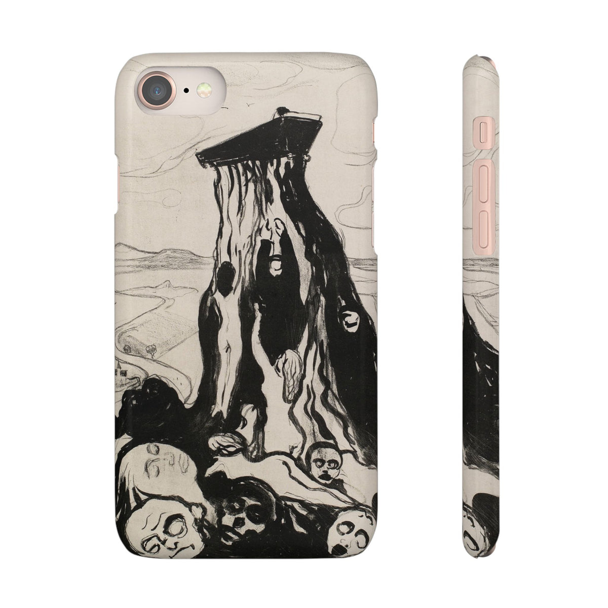 Funeral March by Edvard Munch - iPhone Slim Case