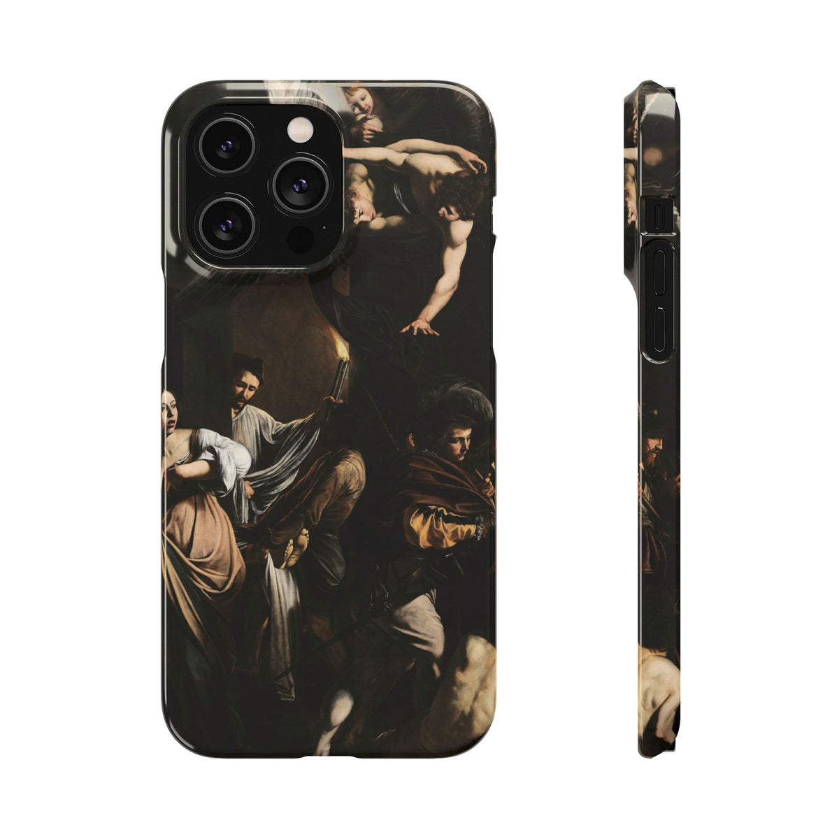The Seven Works of Mercy by Caravaggio - iPhone Slim Case