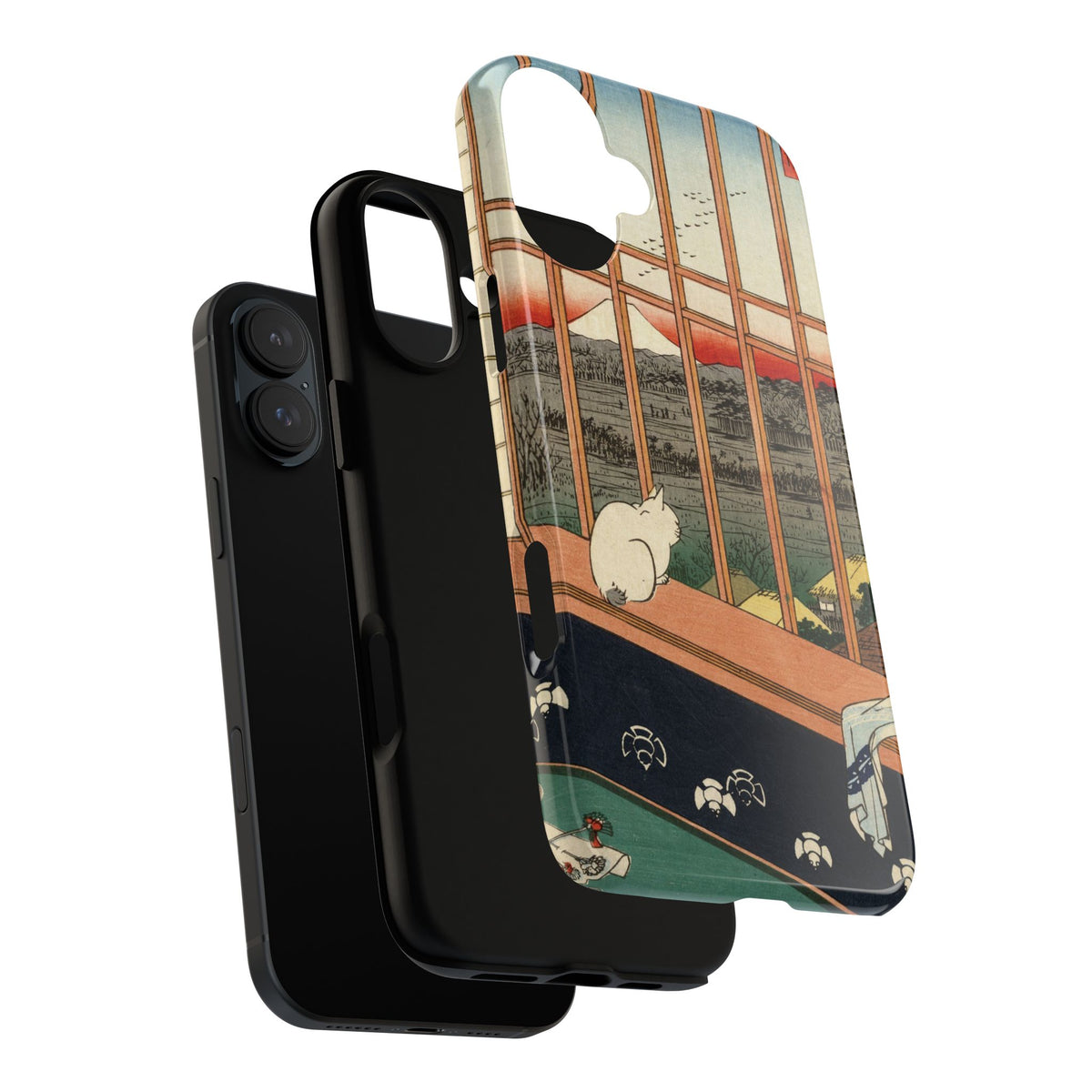 Asakusa Rice Fields and Torinomachi Festival by Utagawa Hiroshige - iPhone Tough Case