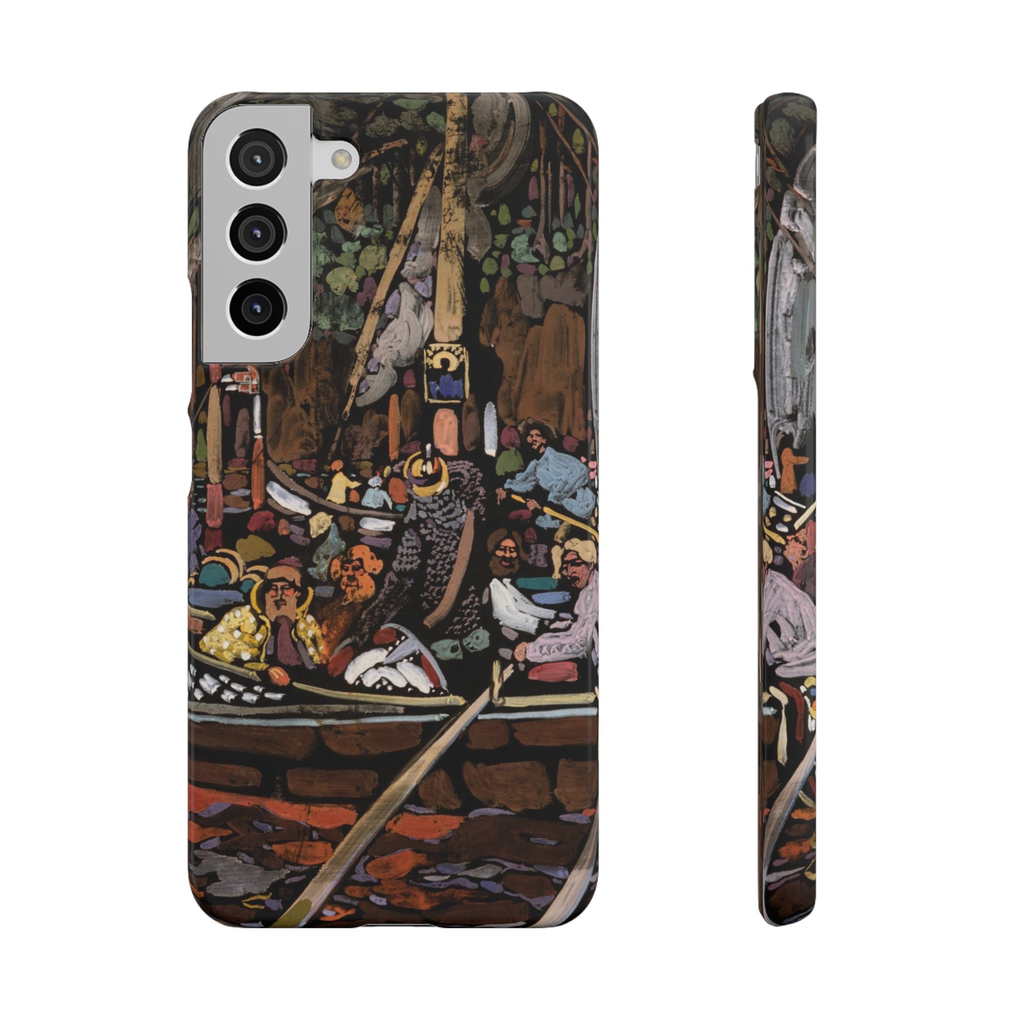 Lied (Chanson) by Vasily Kandinsky - Samsung Slim Case