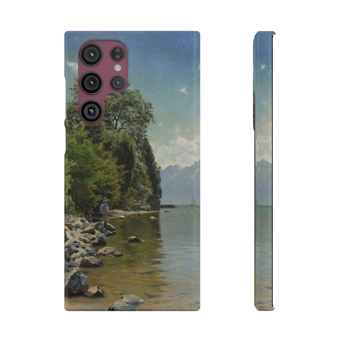 Lac Leman by Peder Mork Monsted - Samsung Slim Case