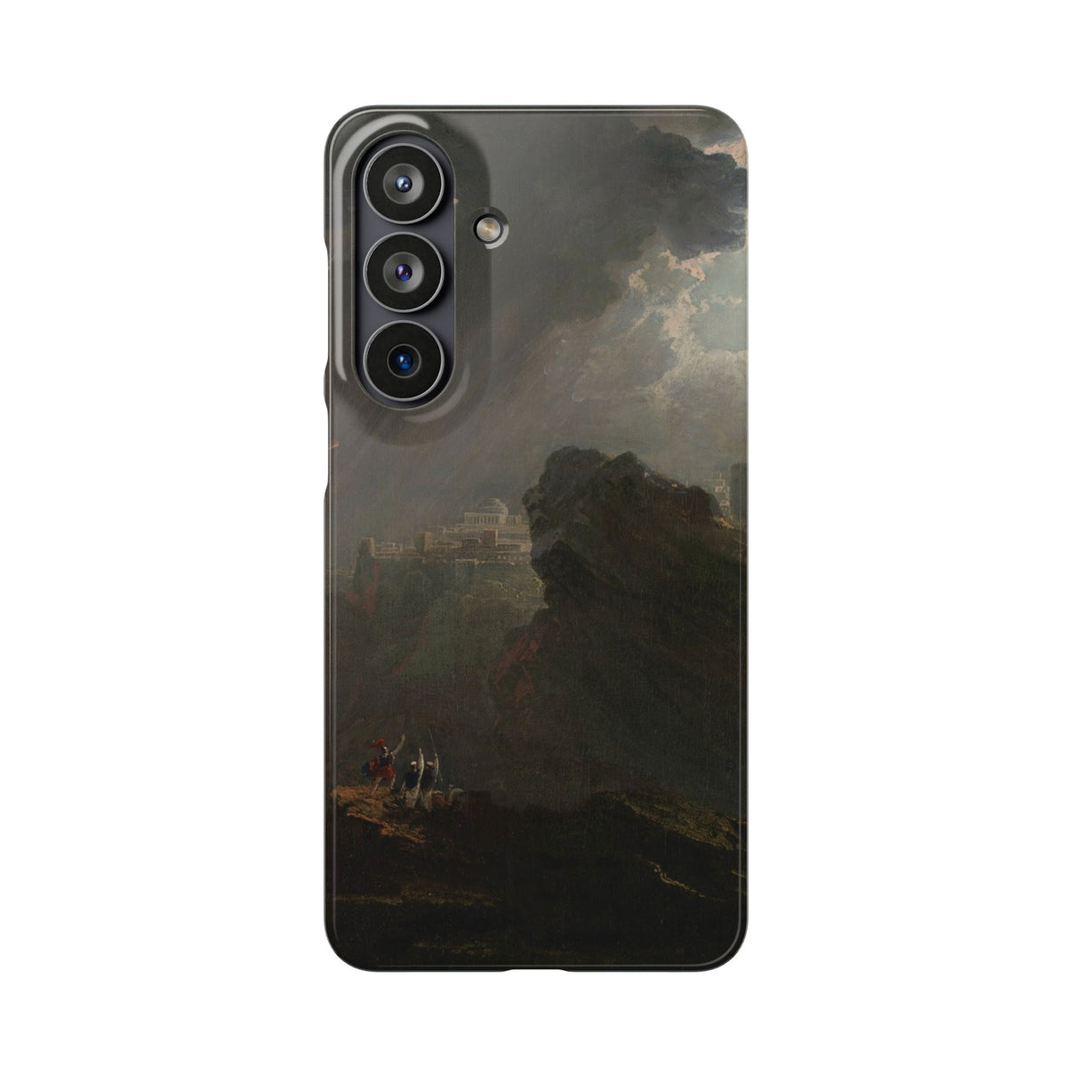 Josua befiehlt der Sonne, stillzustehen von John Martin – Samsung Slim Case