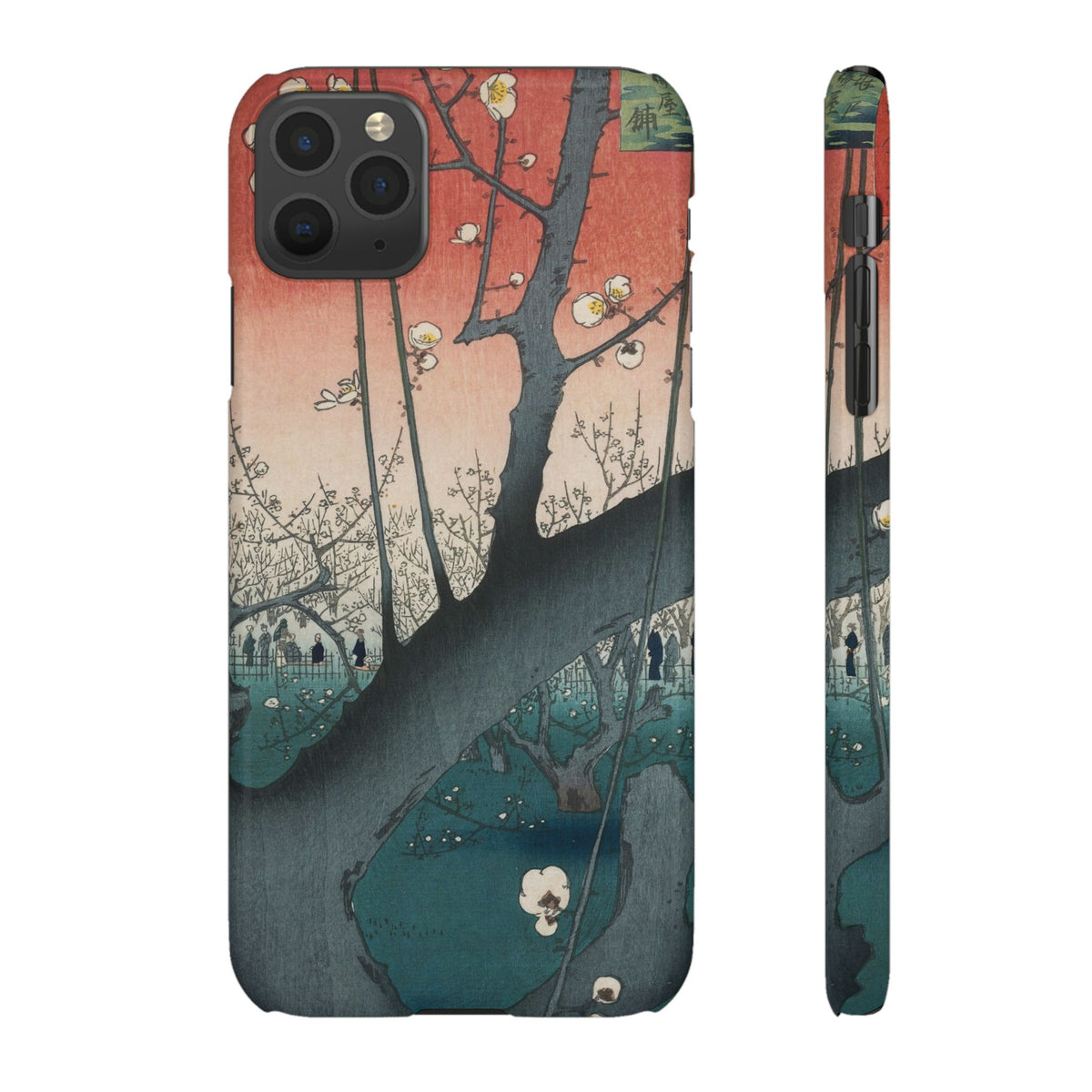 Plum Estate Kameido by Utagawa Hiroshige - iPhone Slim Case