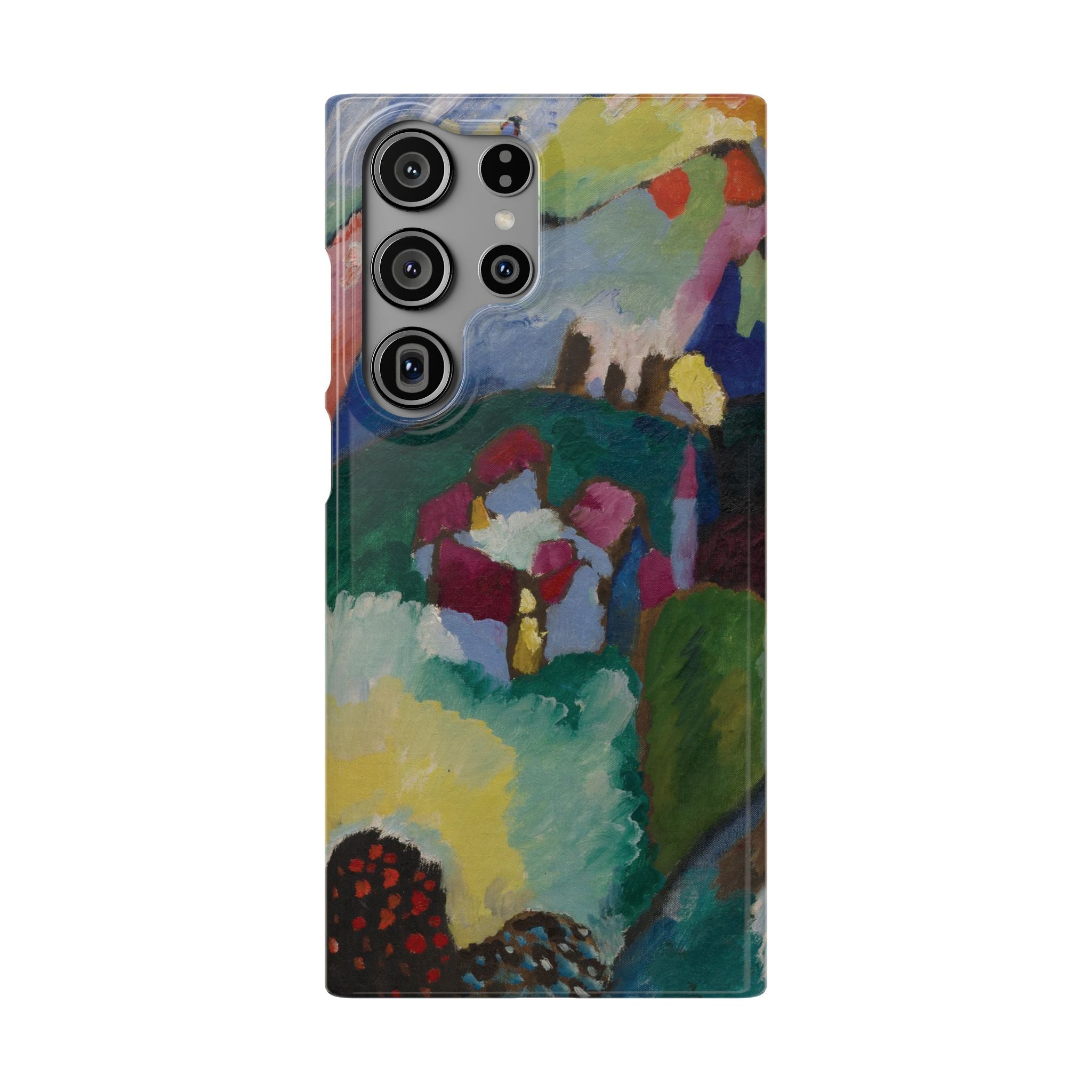 Landscape with Factory Chimney by Vasily Kandinsky - Samsung Slim Case