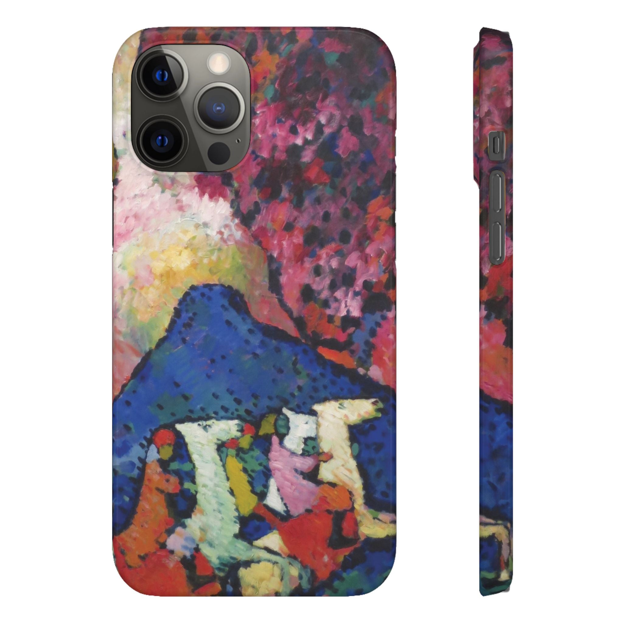 Blue Mountain by Vasily Kandinsky - iPhone Slim Case