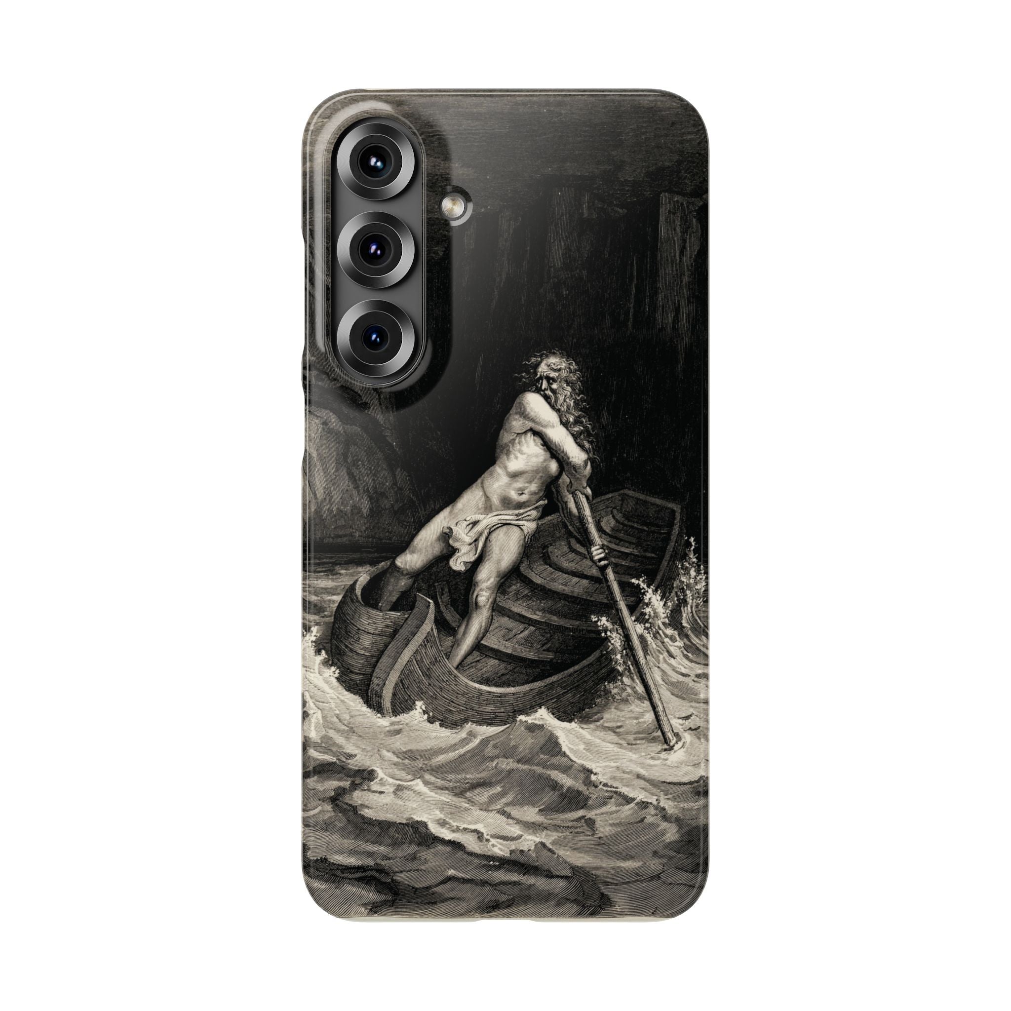 Canto III – Charon by Gustave Doré - Samsung Slim Case
