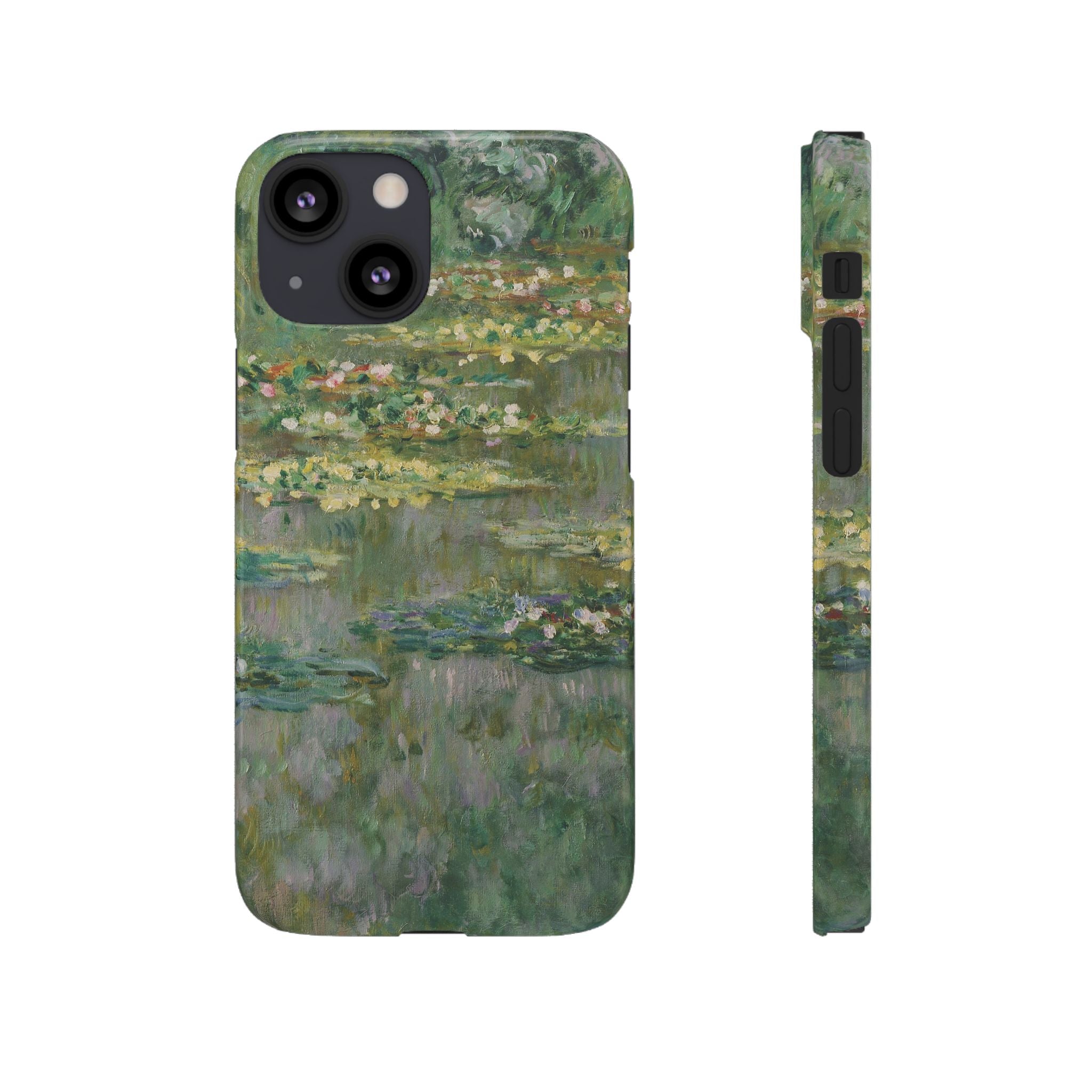 Le Bassin des Nymphéas by Claude Monet - iPhone Slim Case
