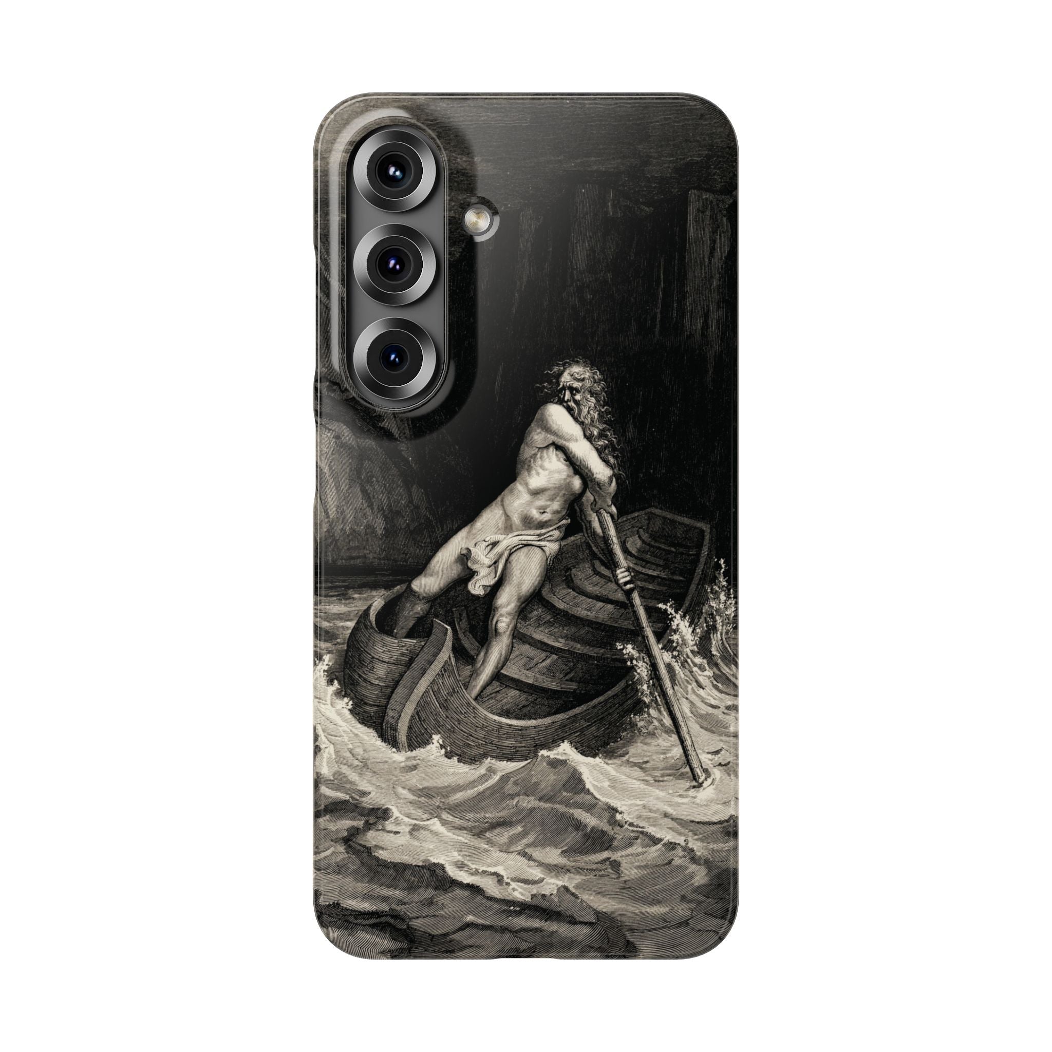 Canto III – Charon by Gustave Doré - Samsung Slim Case