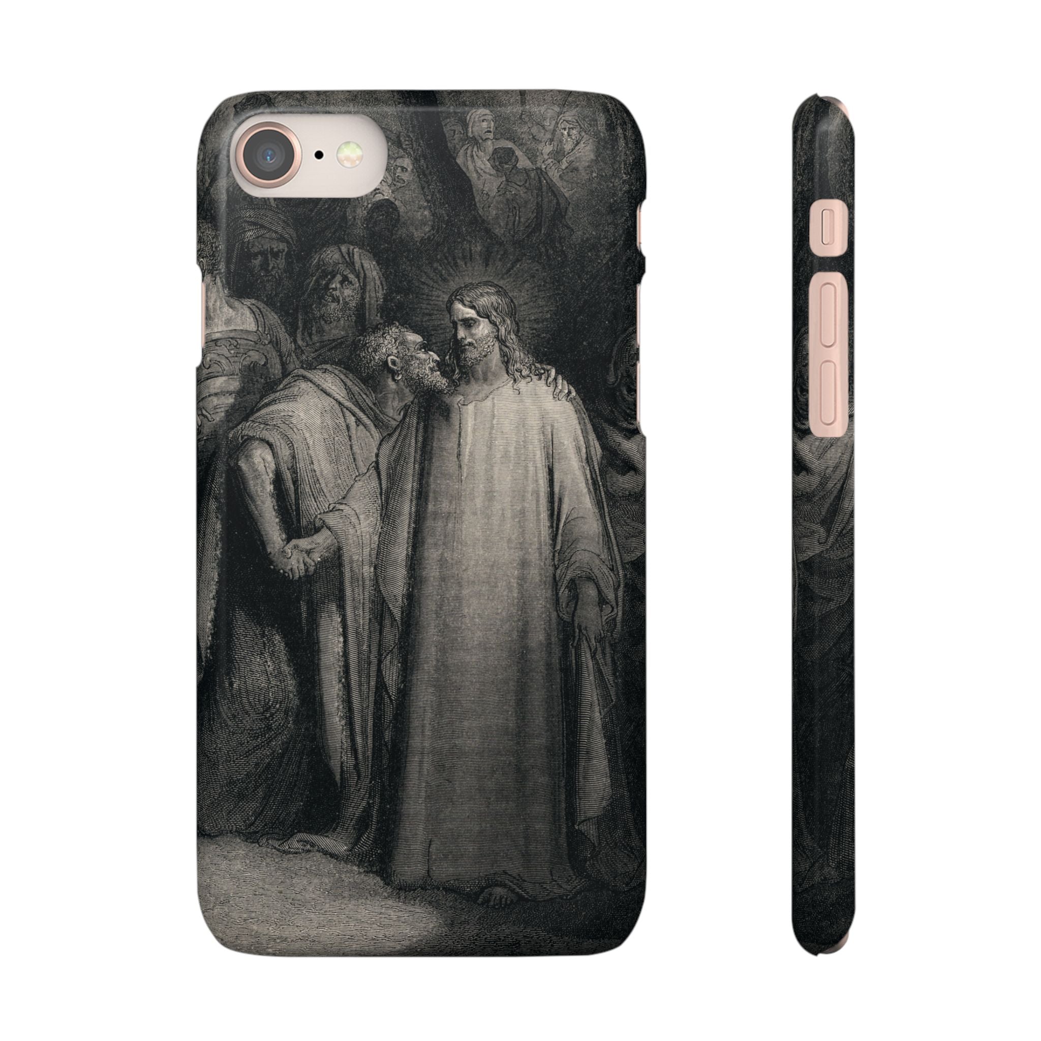 Plate CXLI “The Judas Kiss” by Gustave Doré - iPhone Slim Case