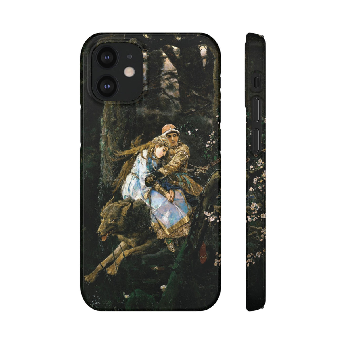 Ivan Tsarevich Riding the Grey Wolf by Viktor Vasnetsov - iPhone Slim Case