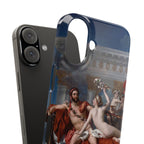 The Death of Marat by Jacques-Louis David - iPhone Slim Case
