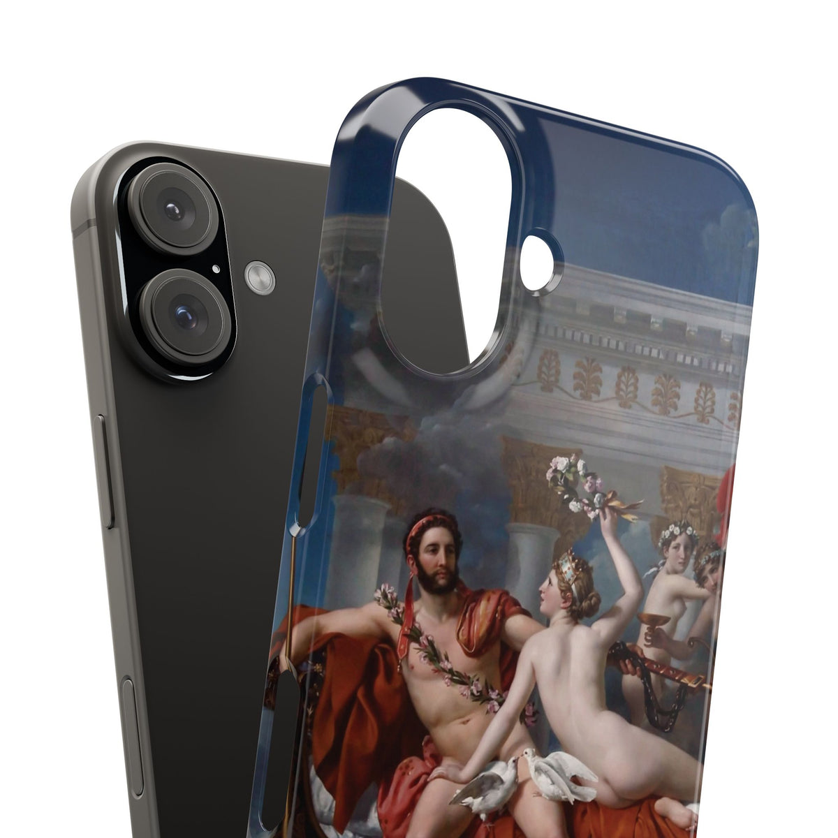 The Death of Marat by Jacques-Louis David - iPhone Slim Case