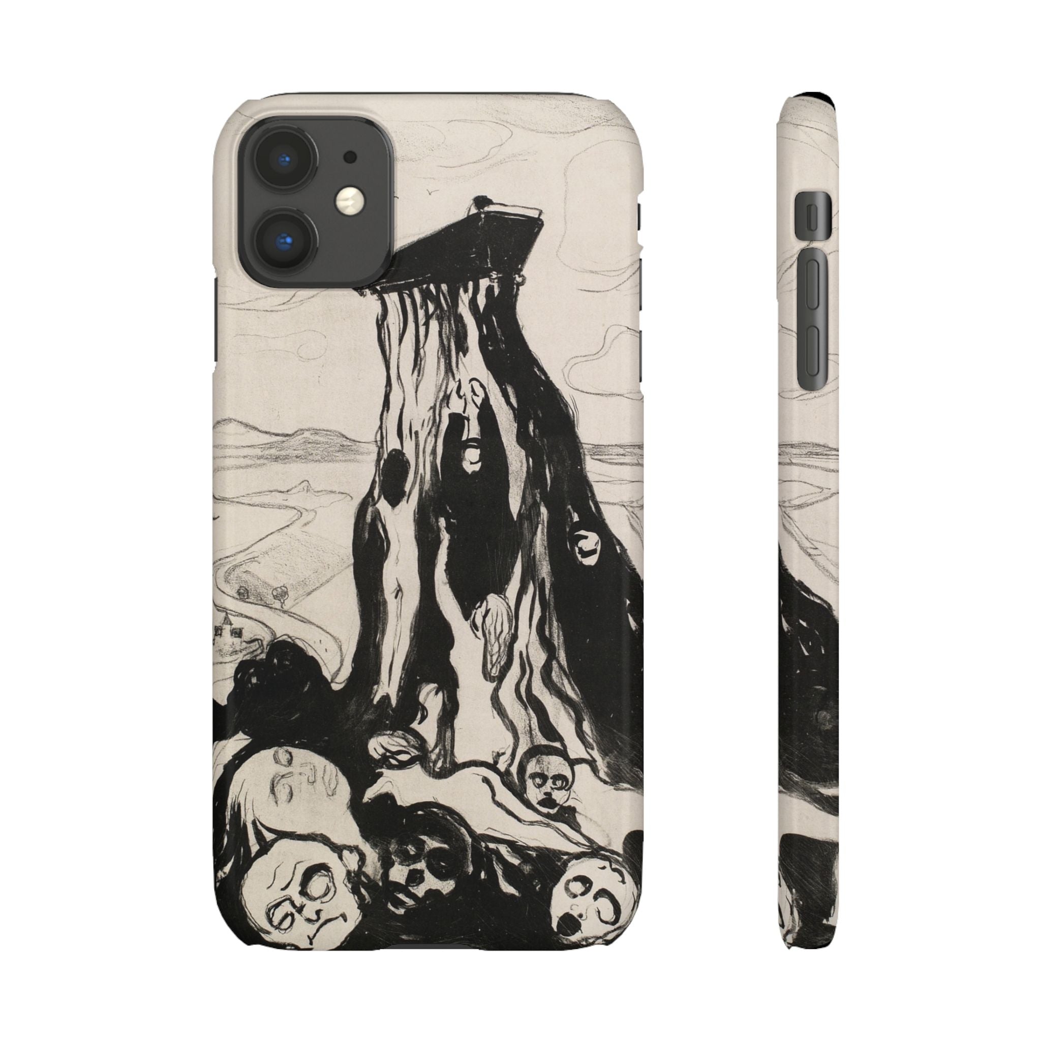 Funeral March by Edvard Munch - iPhone Slim Case