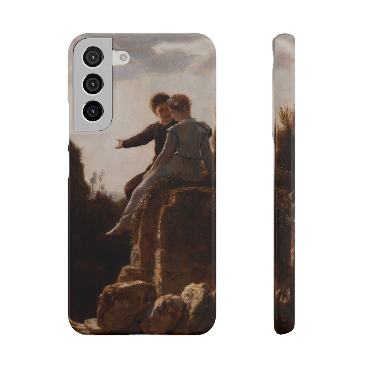 The Honeymoon by Arnold Böcklin - Samsung Slim Case