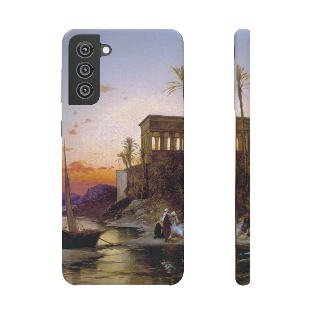 The Kiosk of Trajan by Hermann Corrodi - Samsung Slim Case