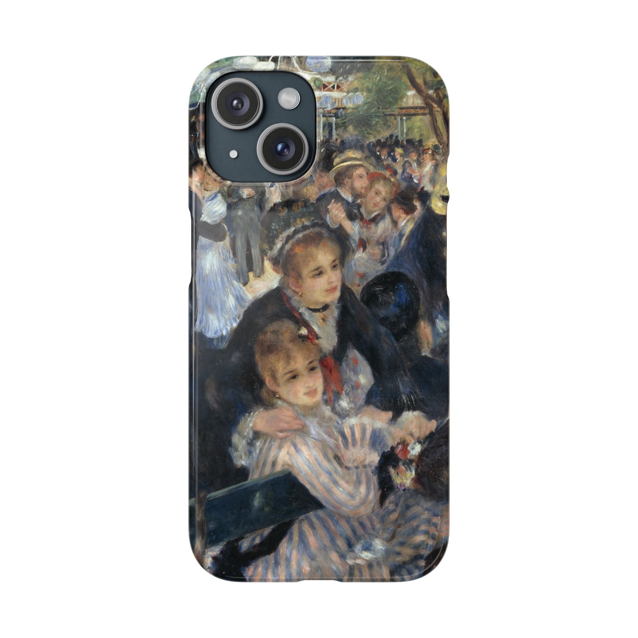 Le Moulin de la Galette by Pierre Auguste Renoir - iPhone Slim Case