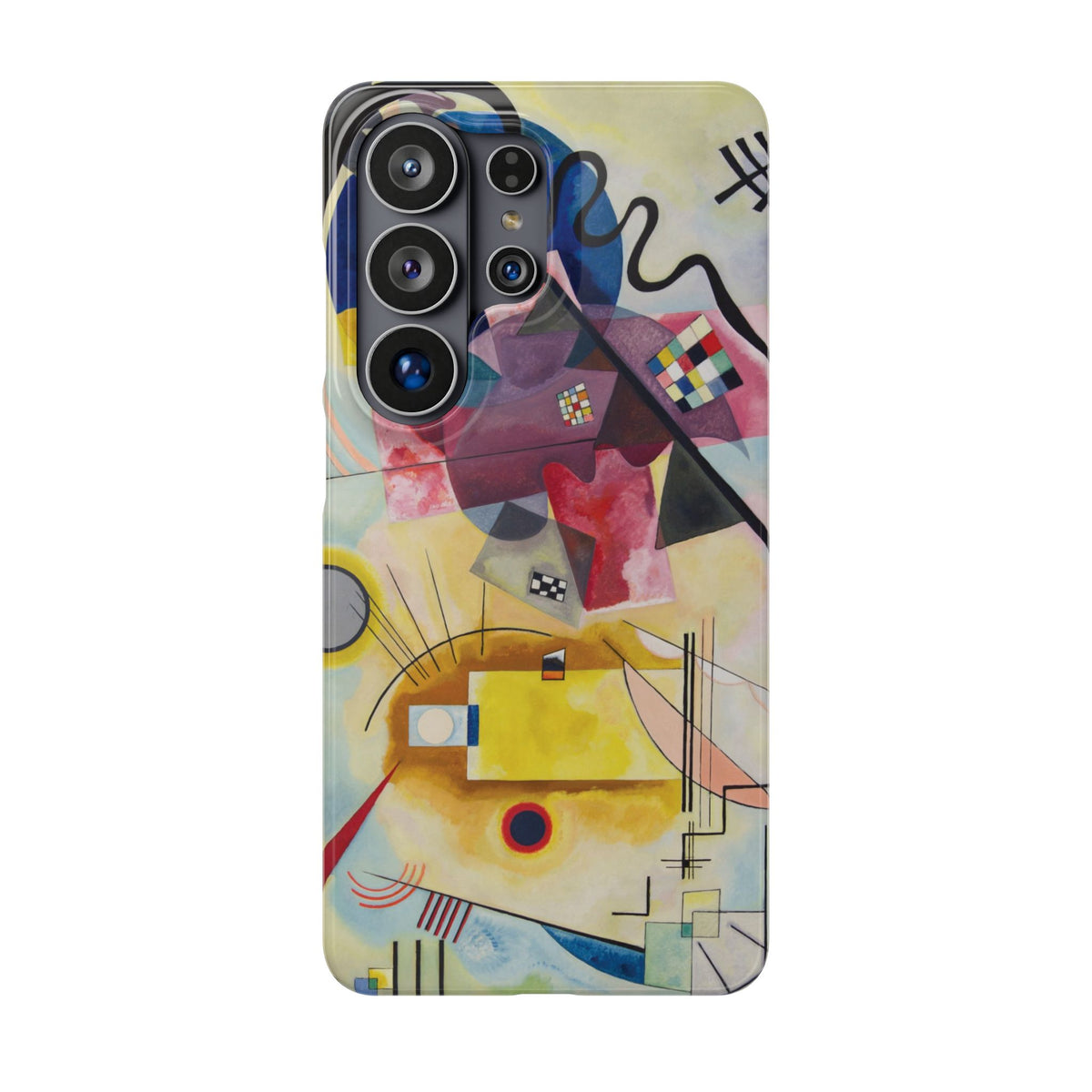 Yellow-Red-Blue by Vasily Kandinsky - Samsung Slim Case