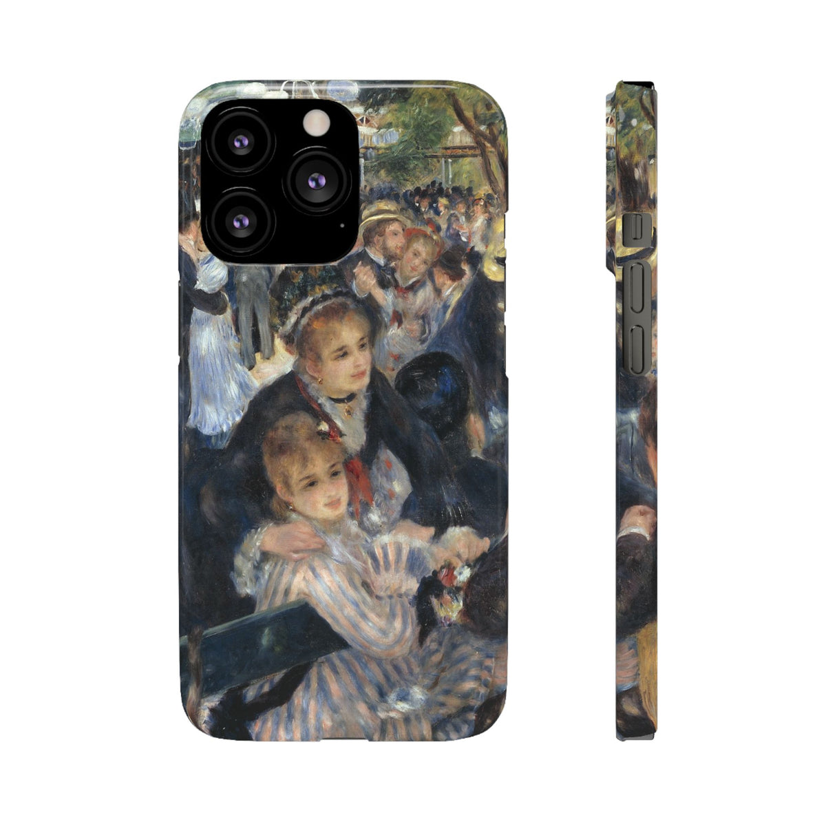 Le Moulin de la Galette by Pierre Auguste Renoir - iPhone Slim Case