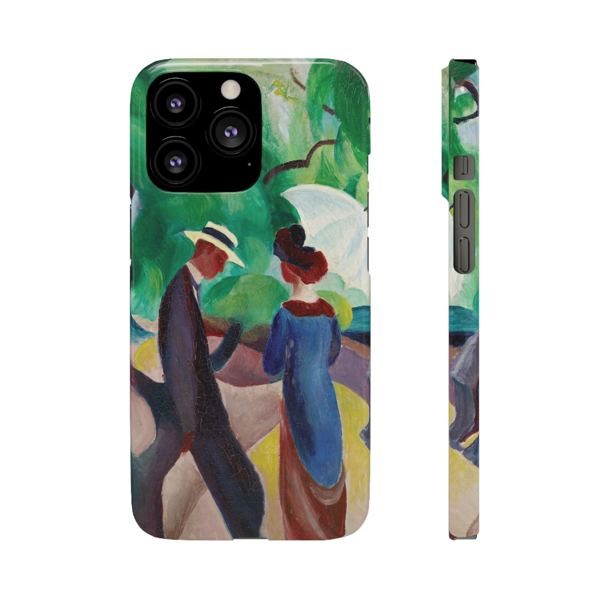 Promenade by August Macke - iPhone Slim Case