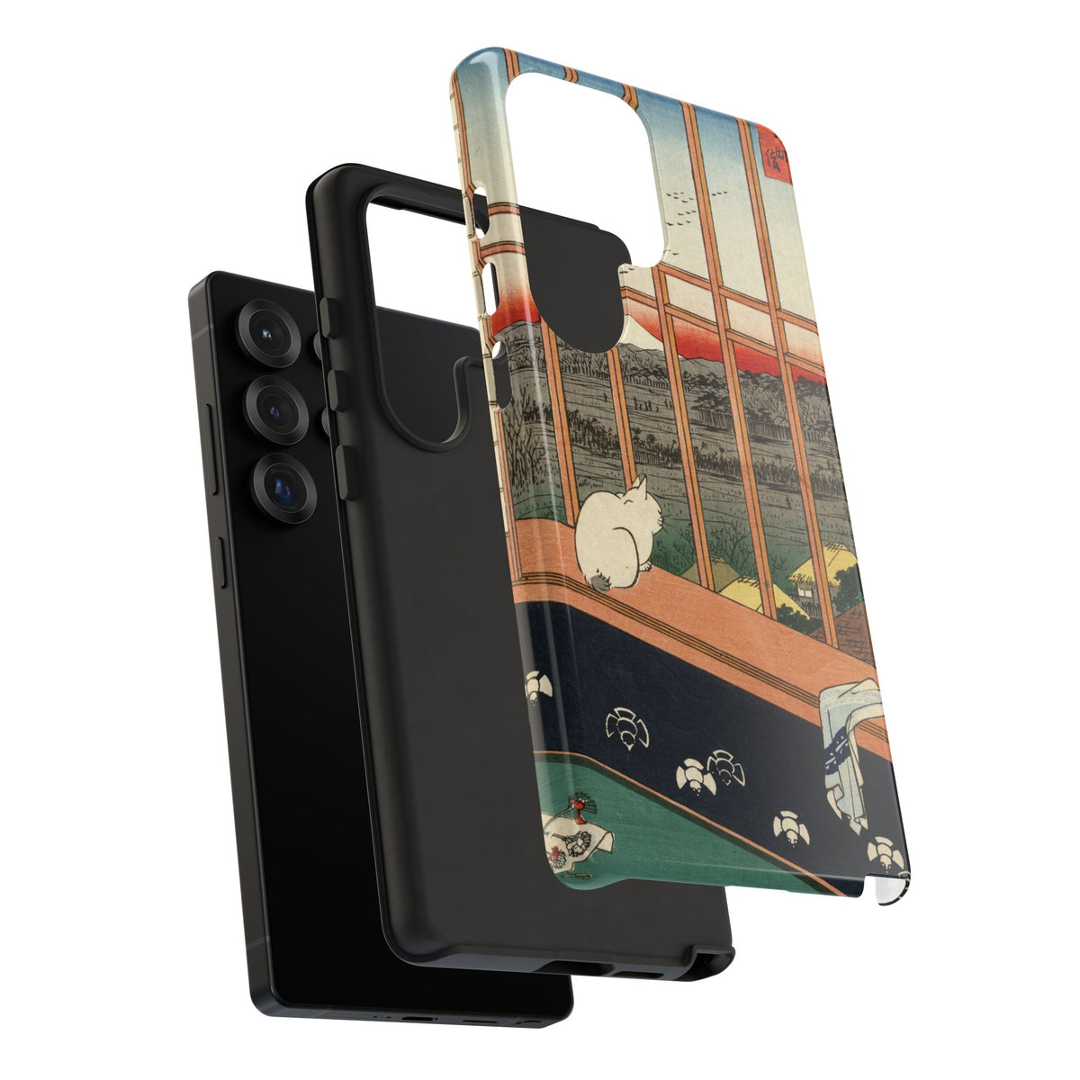 Asakusa Rice Fields and Torinomachi Festival by Utagawa Hiroshige - Samsung Tough Case